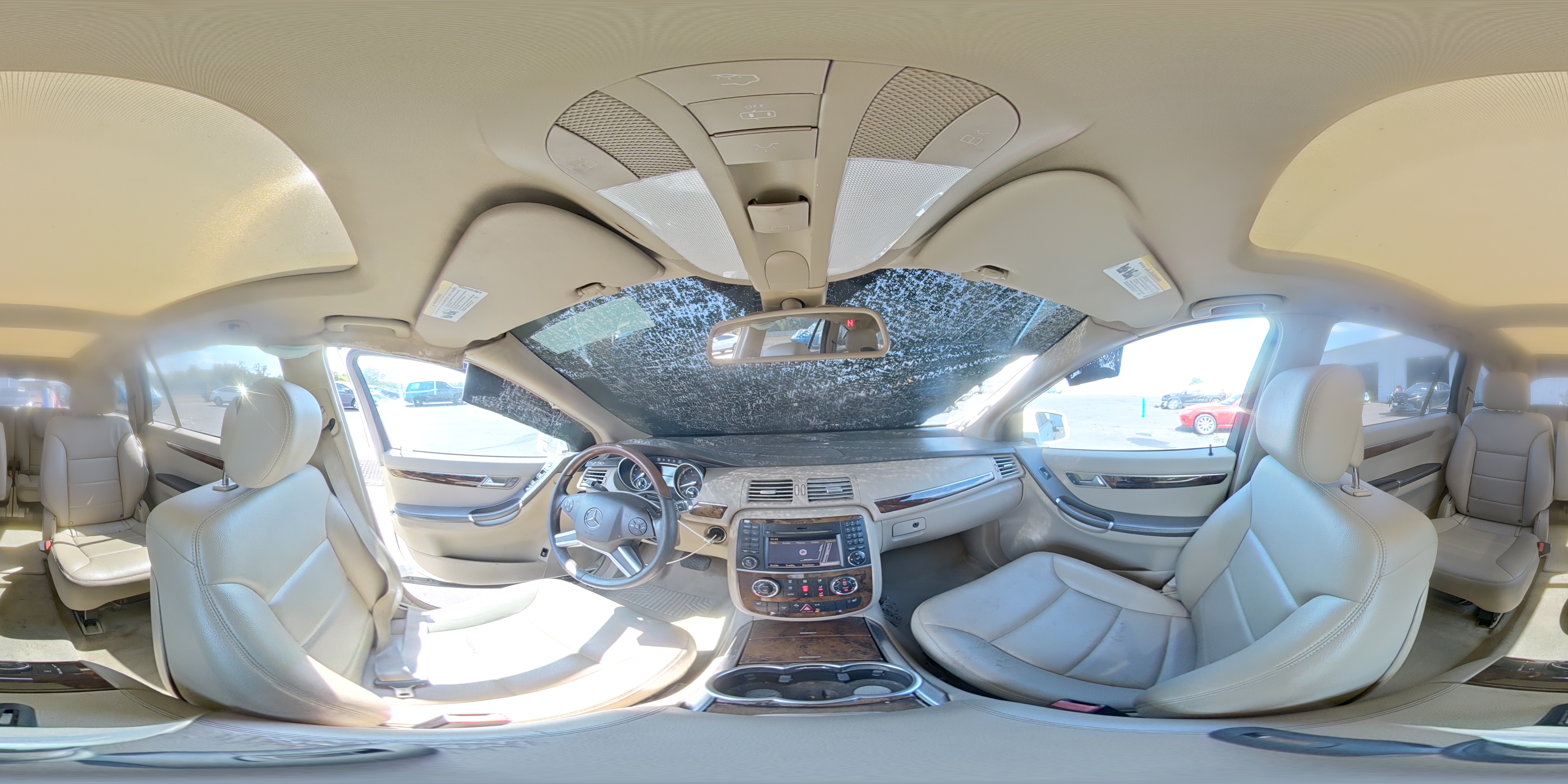 2011 Mercedes-benz R 350 4matic Белый vin: 4JGCB6FEXBA130230
