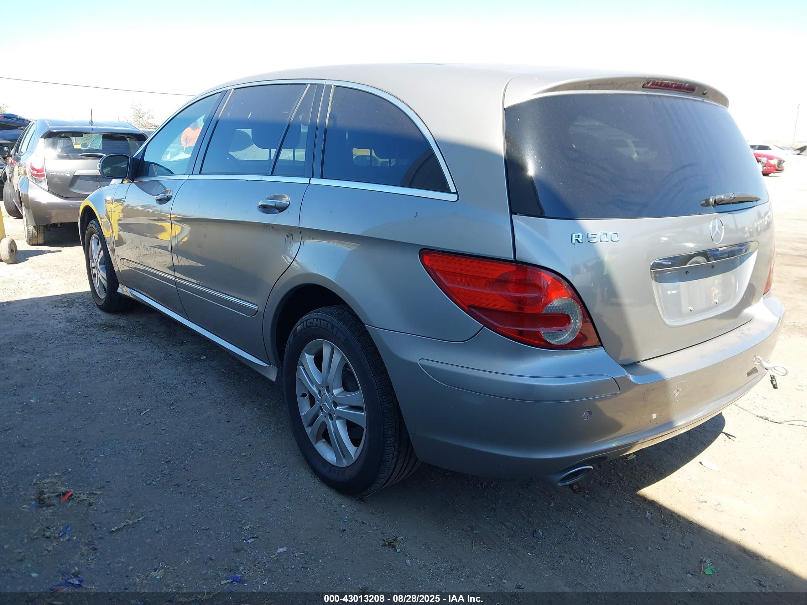 2006 Mercedes-benz R 500 4matic Серый vin: 4JGCB75E16A007770