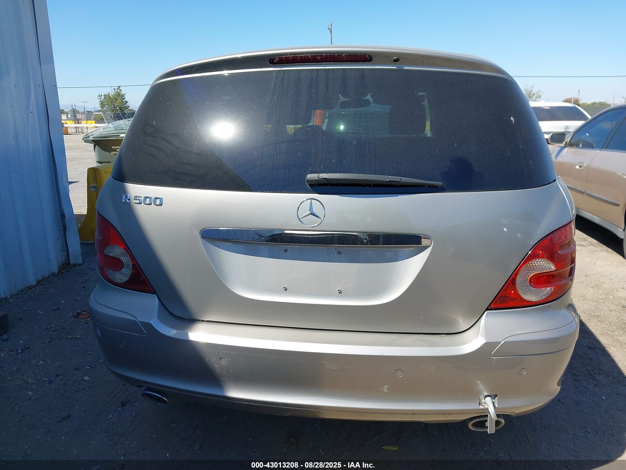 2006 Mercedes-benz R 500 4matic Серый vin: 4JGCB75E16A007770