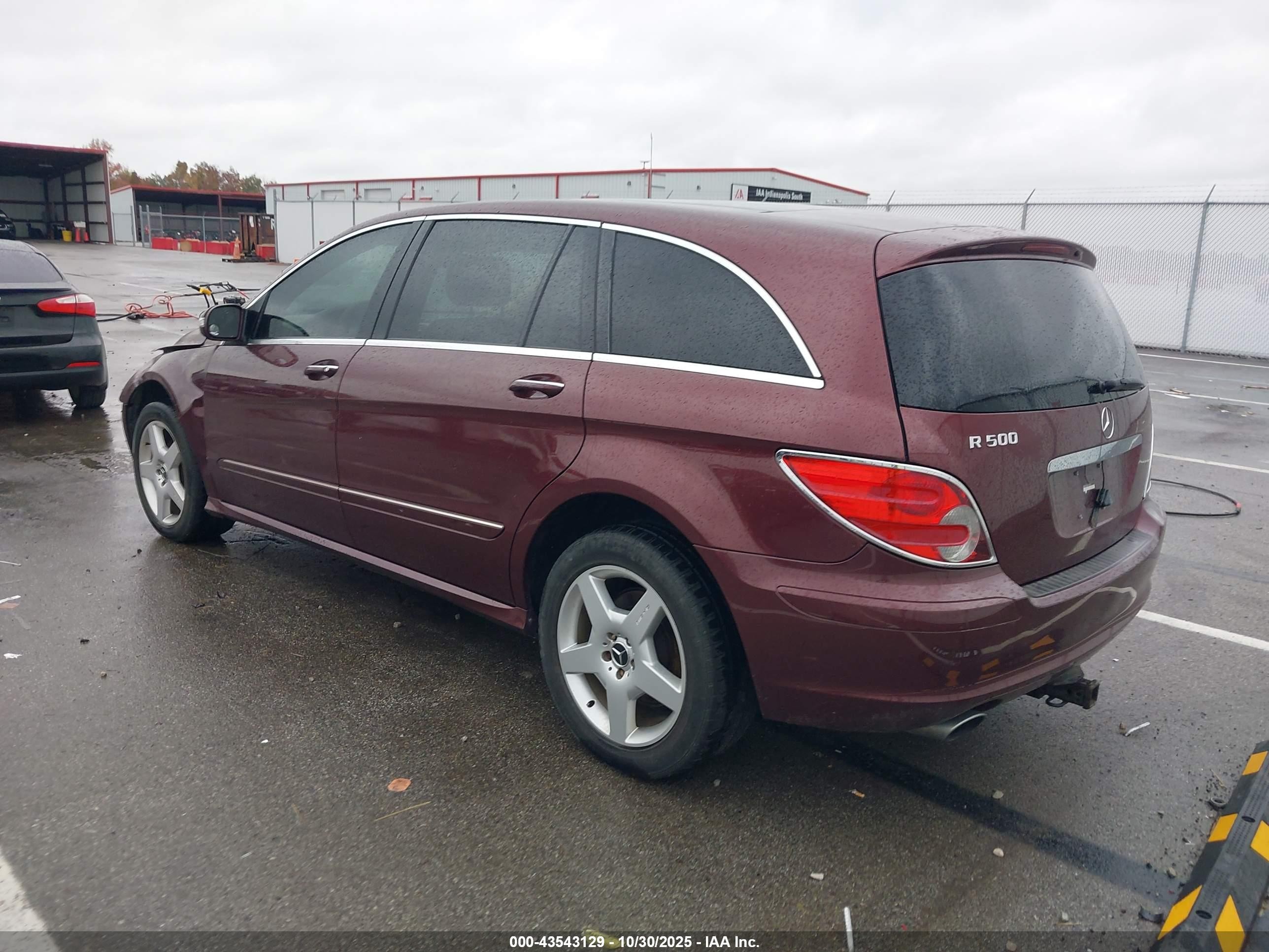 2006 Mercedes-benz R 500 4matic Maroon vin: 4JGCB75E26A018454