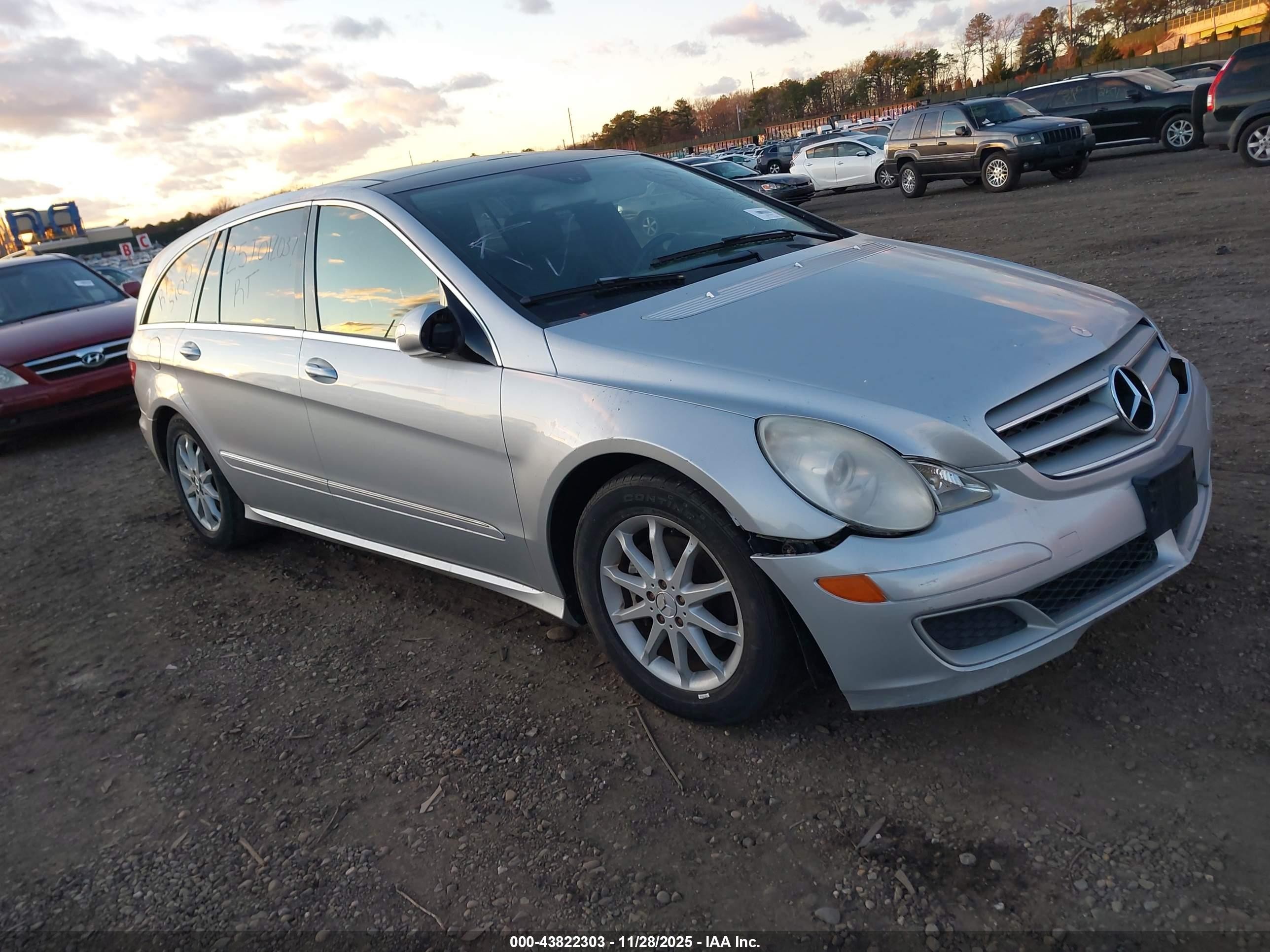 2006 Mercedes-benz R 500 4matic Серебряный vin: 4JGCB75E26A024559