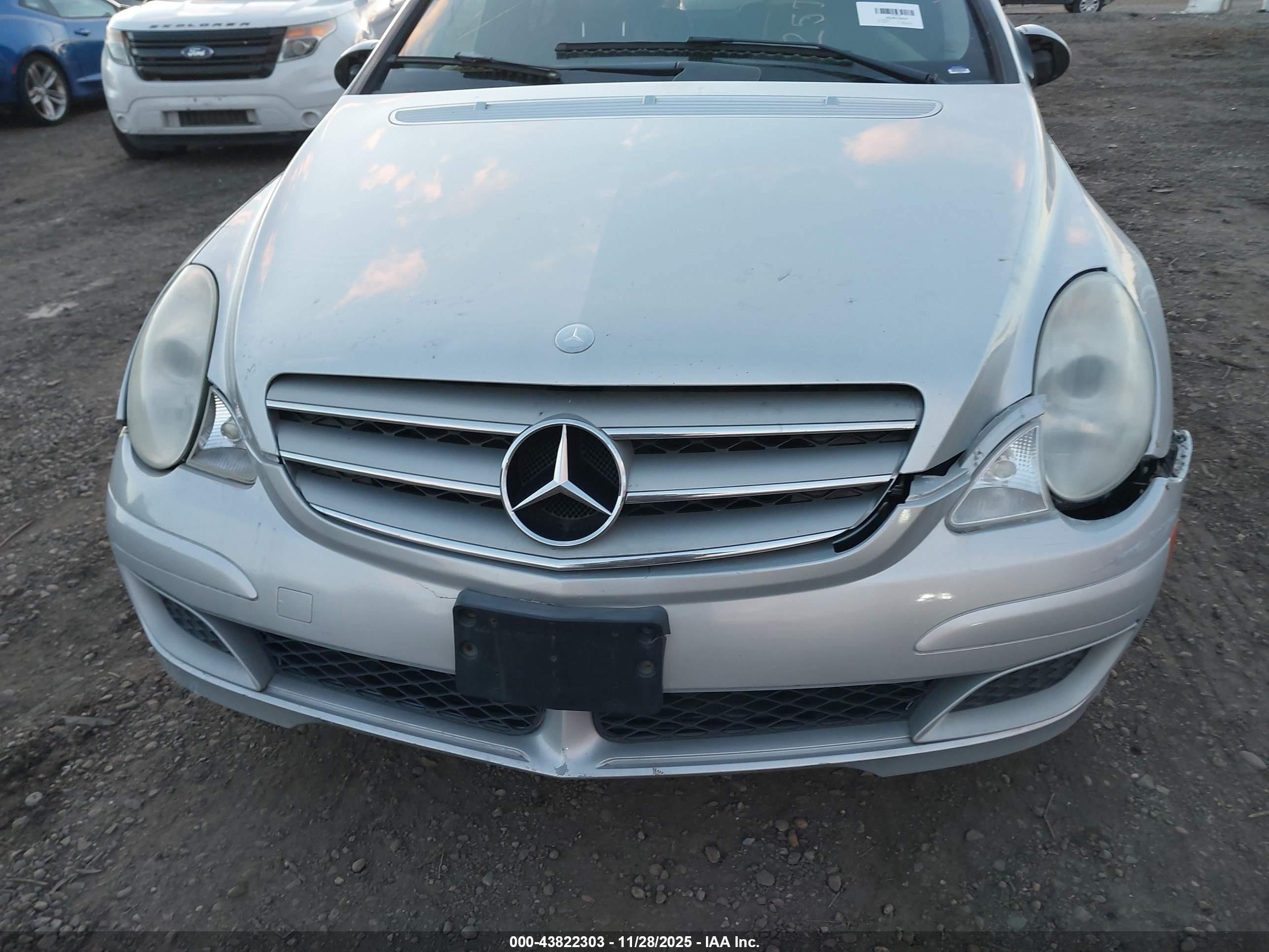 2006 Mercedes-benz R 500 4matic Silver vin: 4JGCB75E26A024559