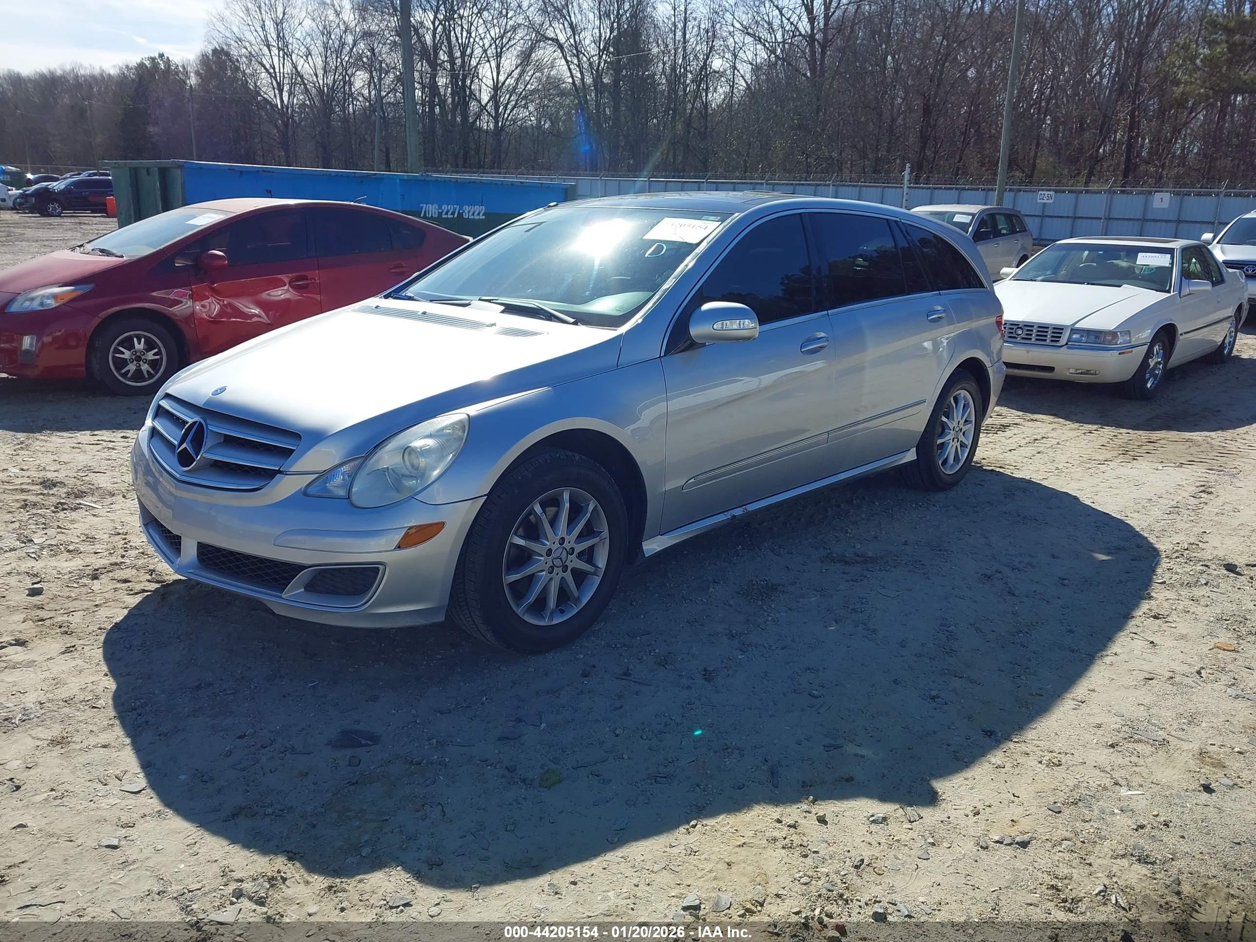 2006 Mercedes-benz R 500 4matic Silver vin: 4JGCB75E36A010976