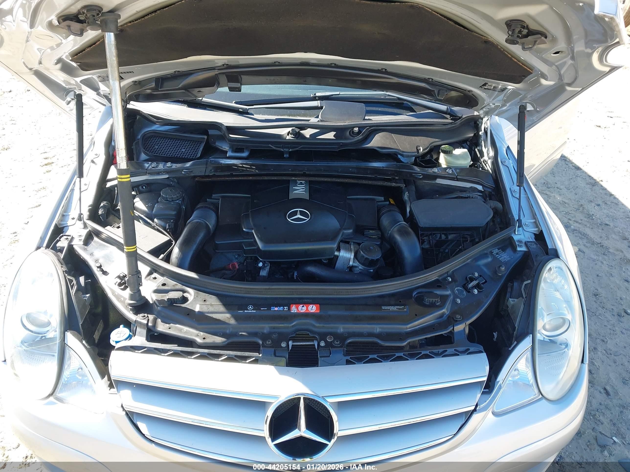 2006 Mercedes-benz R 500 4matic Silver vin: 4JGCB75E36A010976