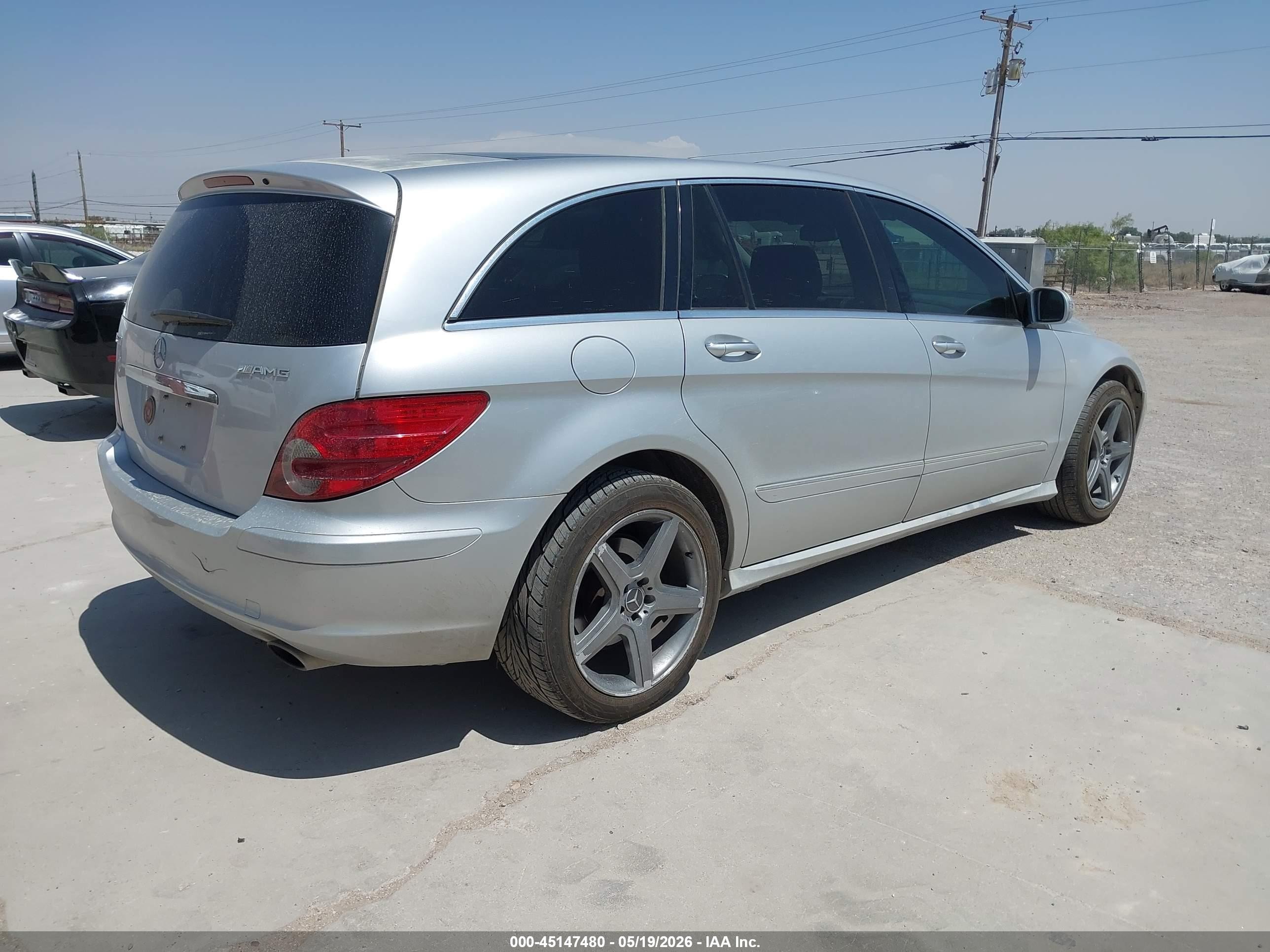 2006 Mercedes-benz R 500 4matic Серебряный vin: 4JGCB75E56A003852