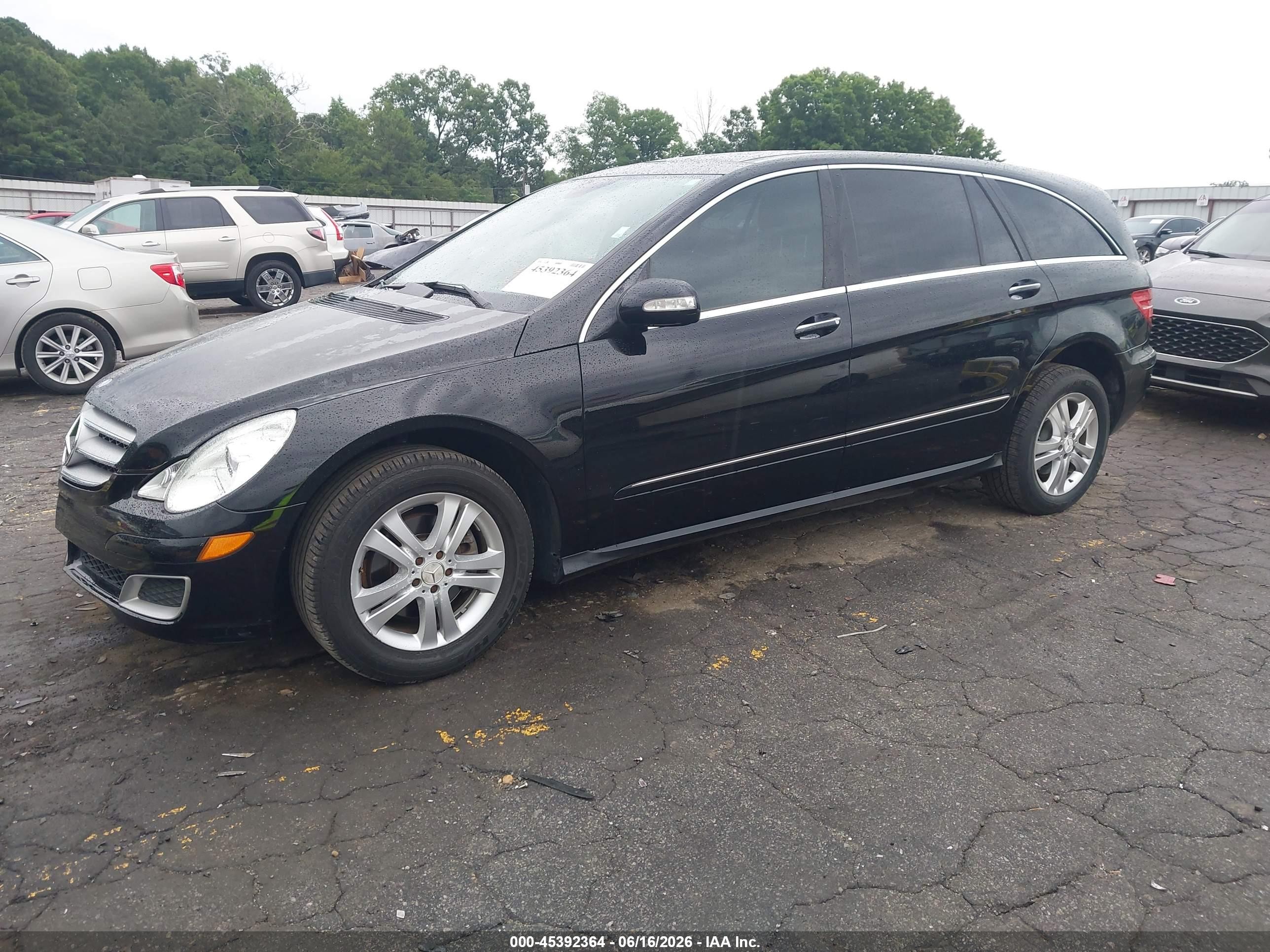 2006 Mercedes-benz R 500 4matic Черный vin: 4JGCB75E56A009375