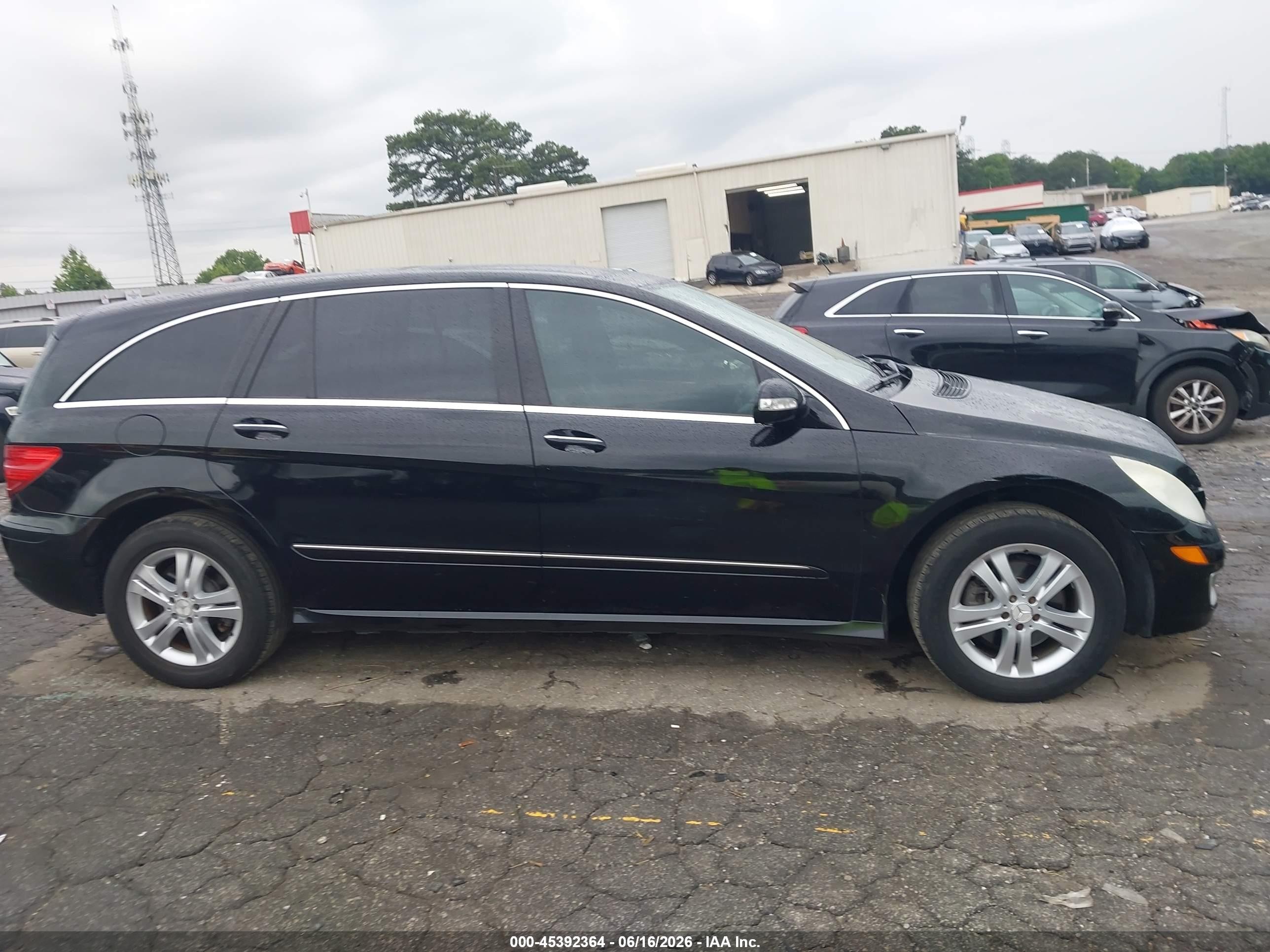 2006 Mercedes-benz R 500 4matic Черный vin: 4JGCB75E56A009375