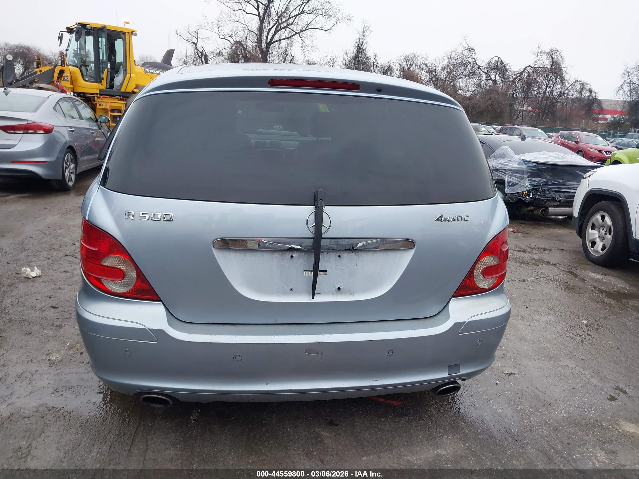2006 Mercedes-benz R 500 4matic Light Blue vin: 4JGCB75E76A016294