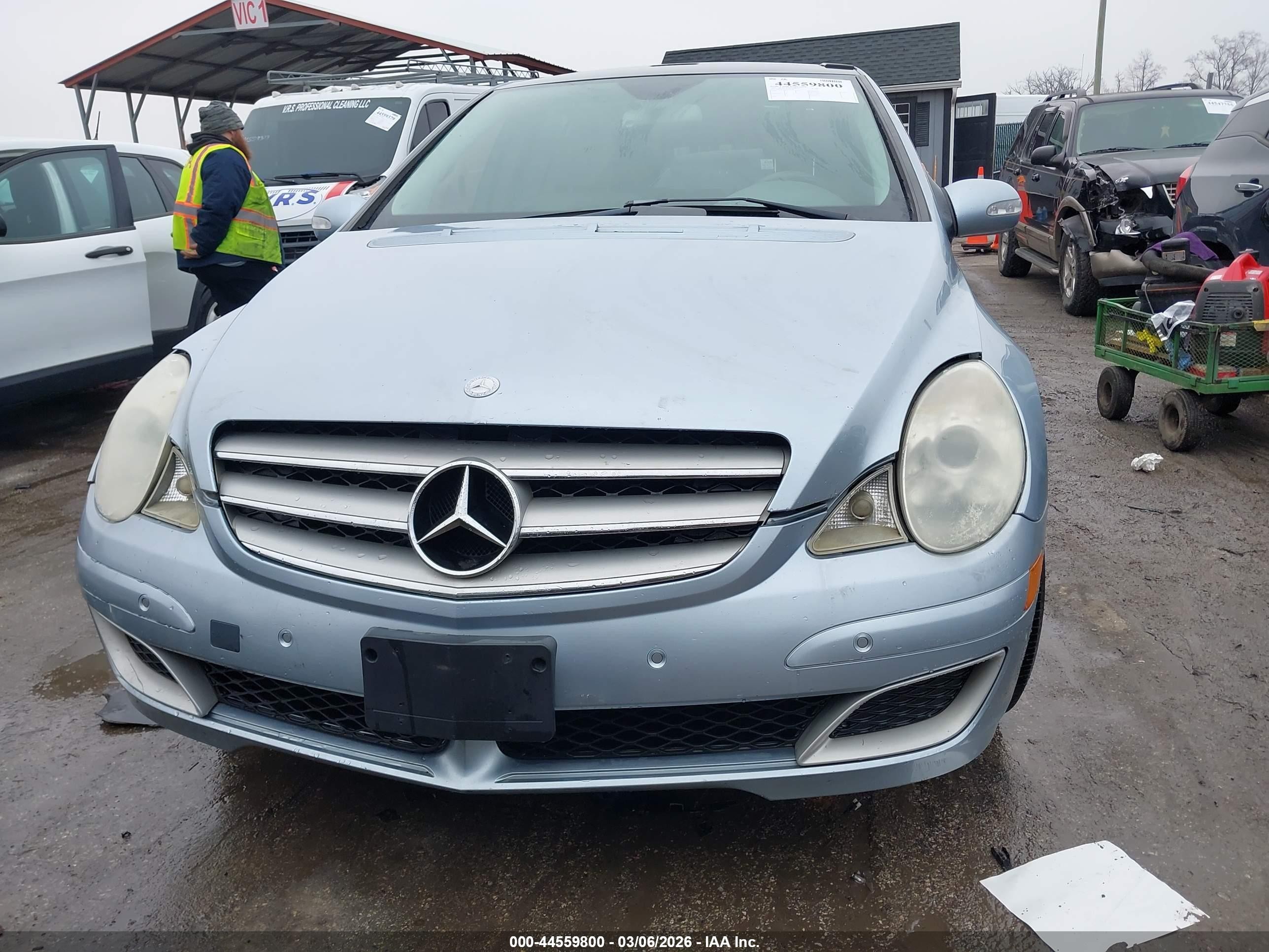 2006 Mercedes-benz R 500 4matic Light Blue vin: 4JGCB75E76A016294