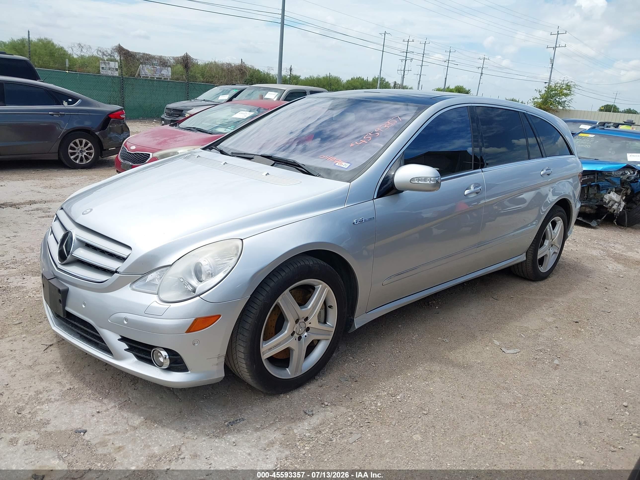 2007 Mercedes-benz R 63 Amg 4matic Silver vin: 4JGCB77E37A041076