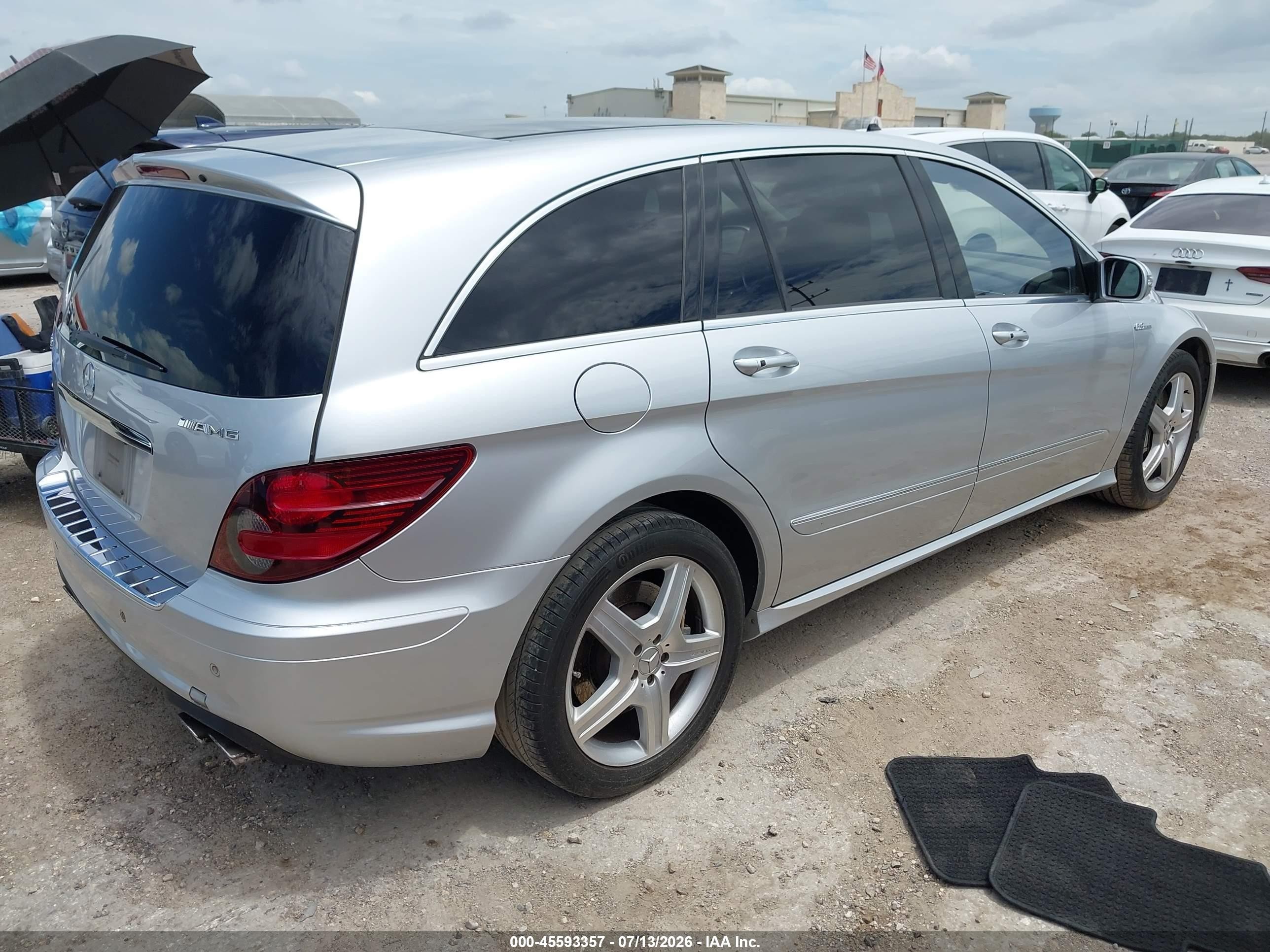 2007 Mercedes-benz R 63 Amg 4matic Silver vin: 4JGCB77E37A041076