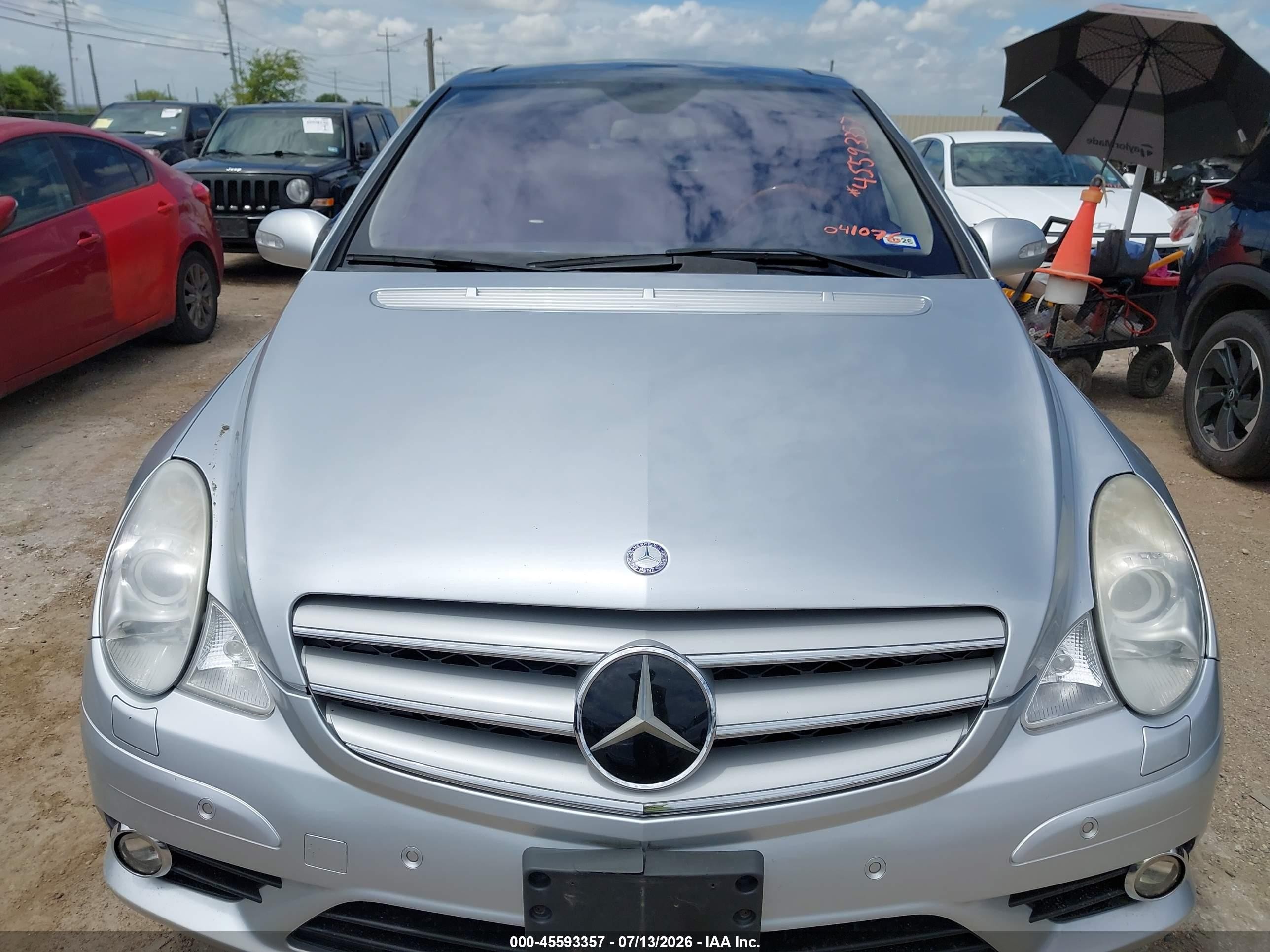 2007 Mercedes-benz R 63 Amg 4matic Silver vin: 4JGCB77E37A041076