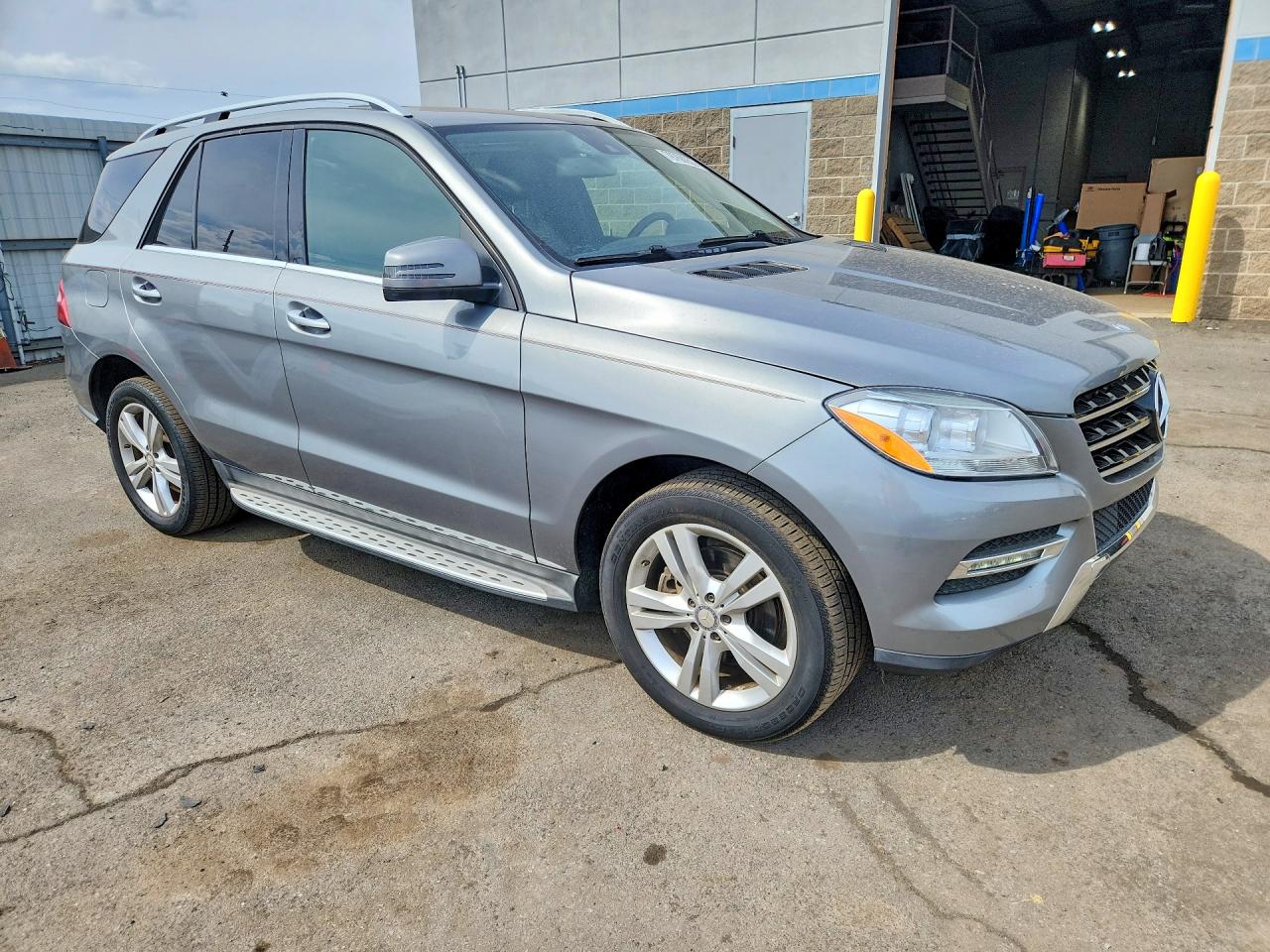 2015 Mercedes-benz Ml 250 Bluetec Серебряный vin: 4JGDA0EB0FA518018