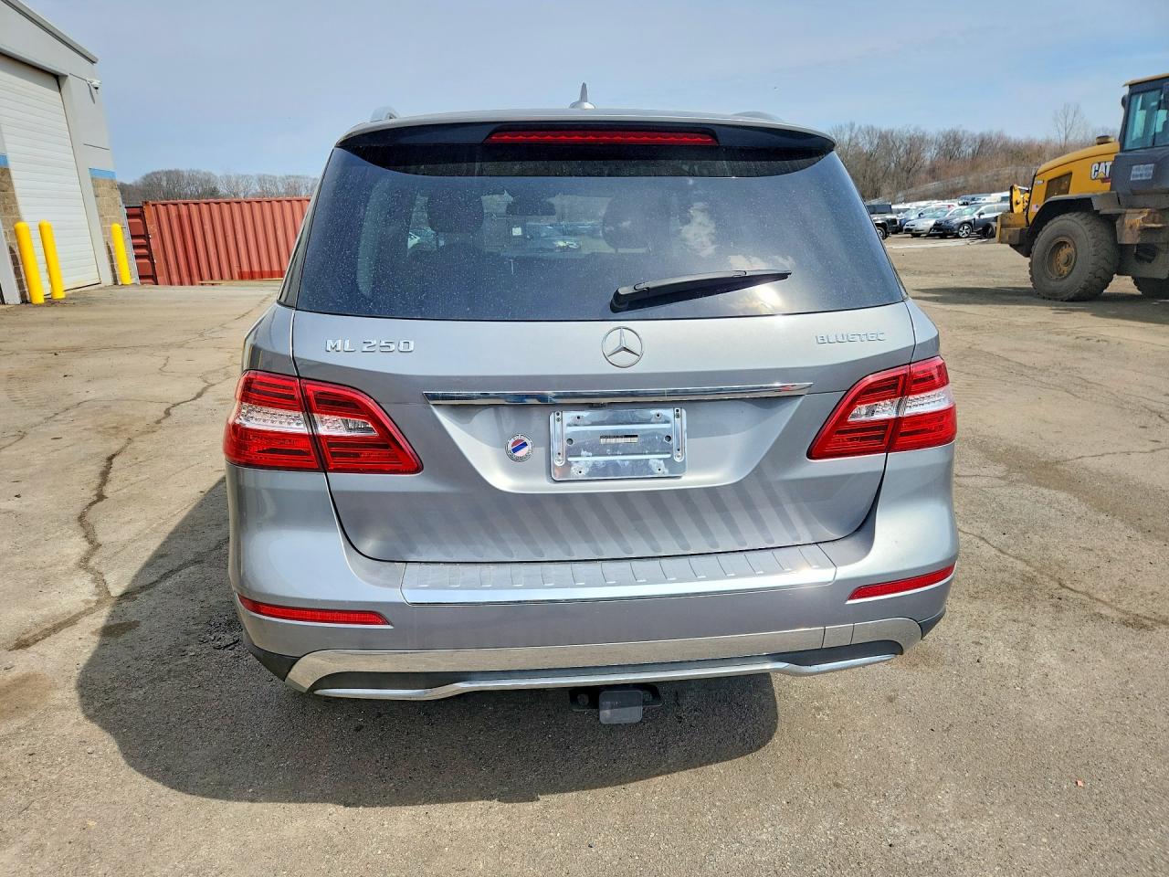 2015 Mercedes-benz Ml 250 Bluetec Серебряный vin: 4JGDA0EB0FA518018