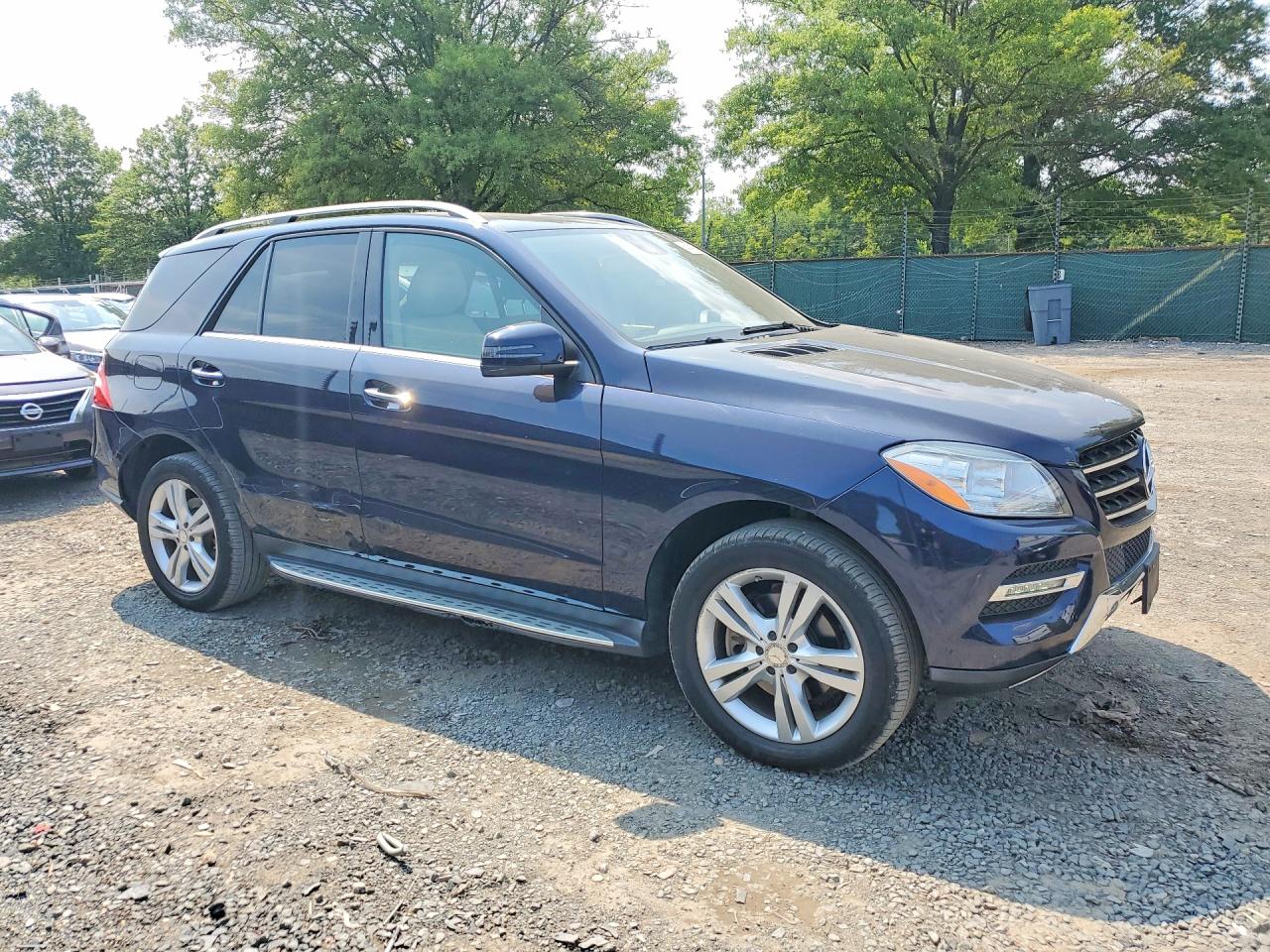 2015 Mercedes-benz Ml 250 Bluetec Blue vin: 4JGDA0EB1FA483568