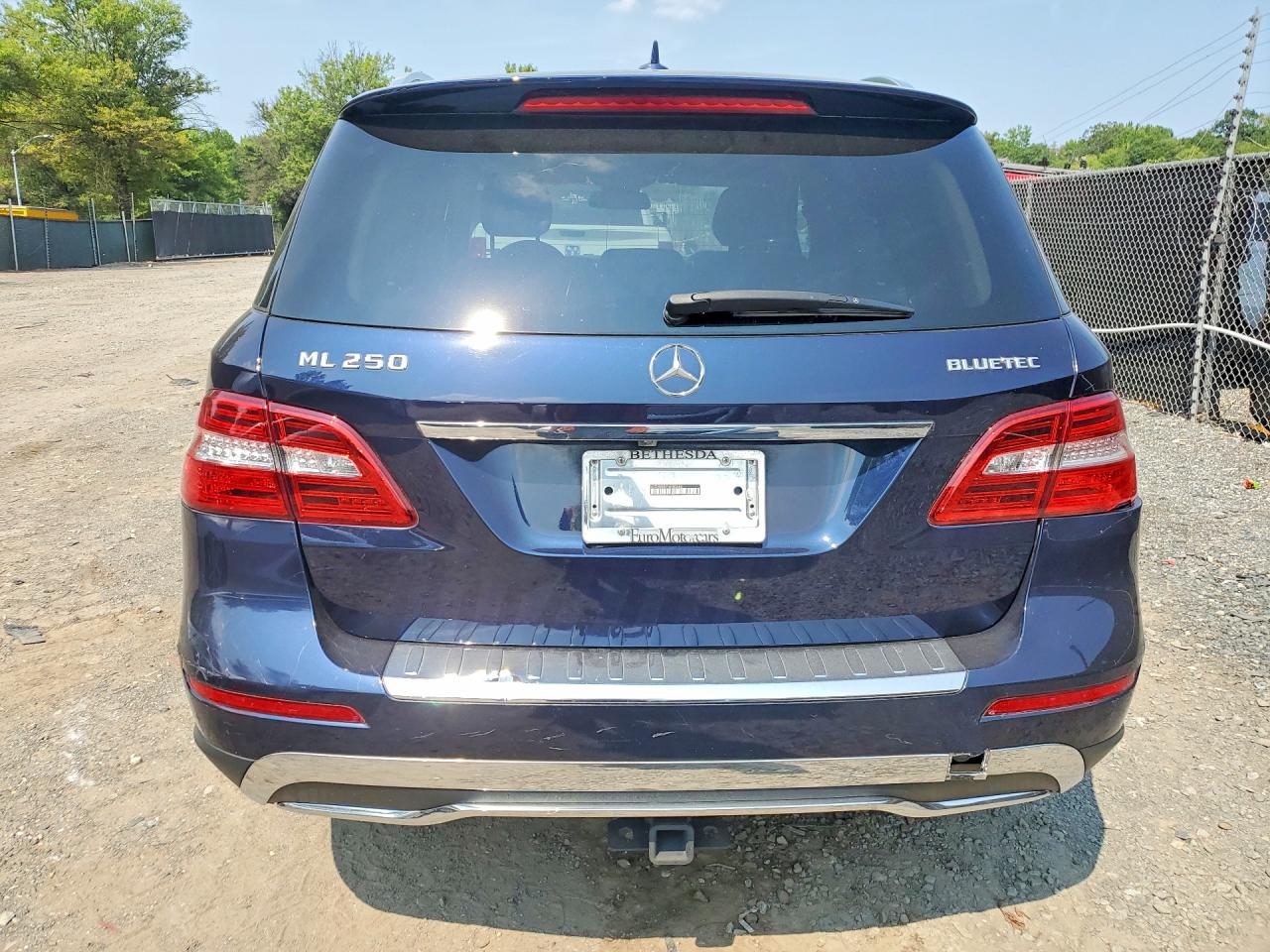 2015 Mercedes-benz Ml 250 Bluetec Blue vin: 4JGDA0EB1FA483568