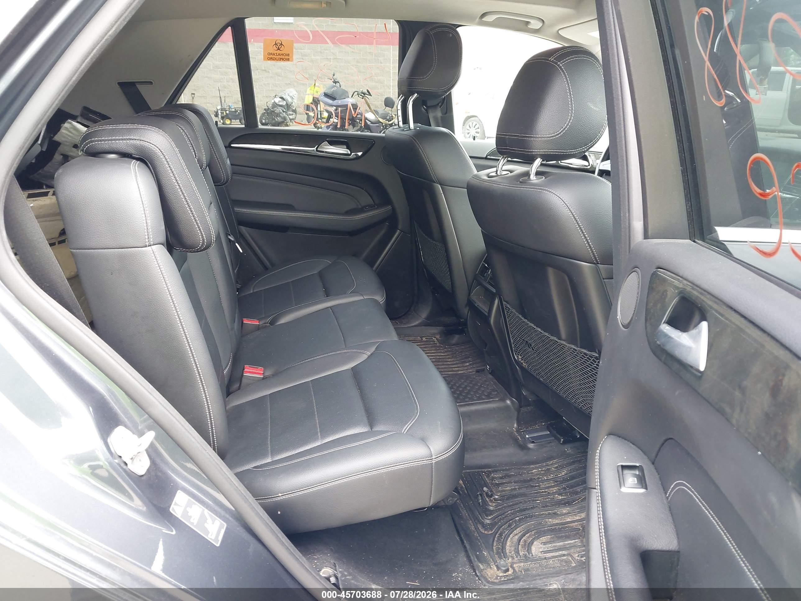 2015 Mercedes-benz Ml 250 Bluetec 4matic Gray vin: 4JGDA0EB1FA556552
