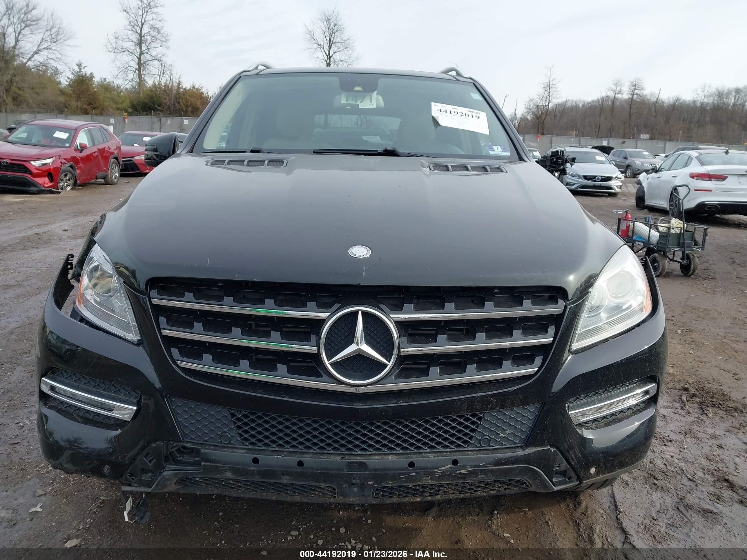 2015 Mercedes-benz Ml 250 Bluetec 4matic Black vin: 4JGDA0EB2FA526167