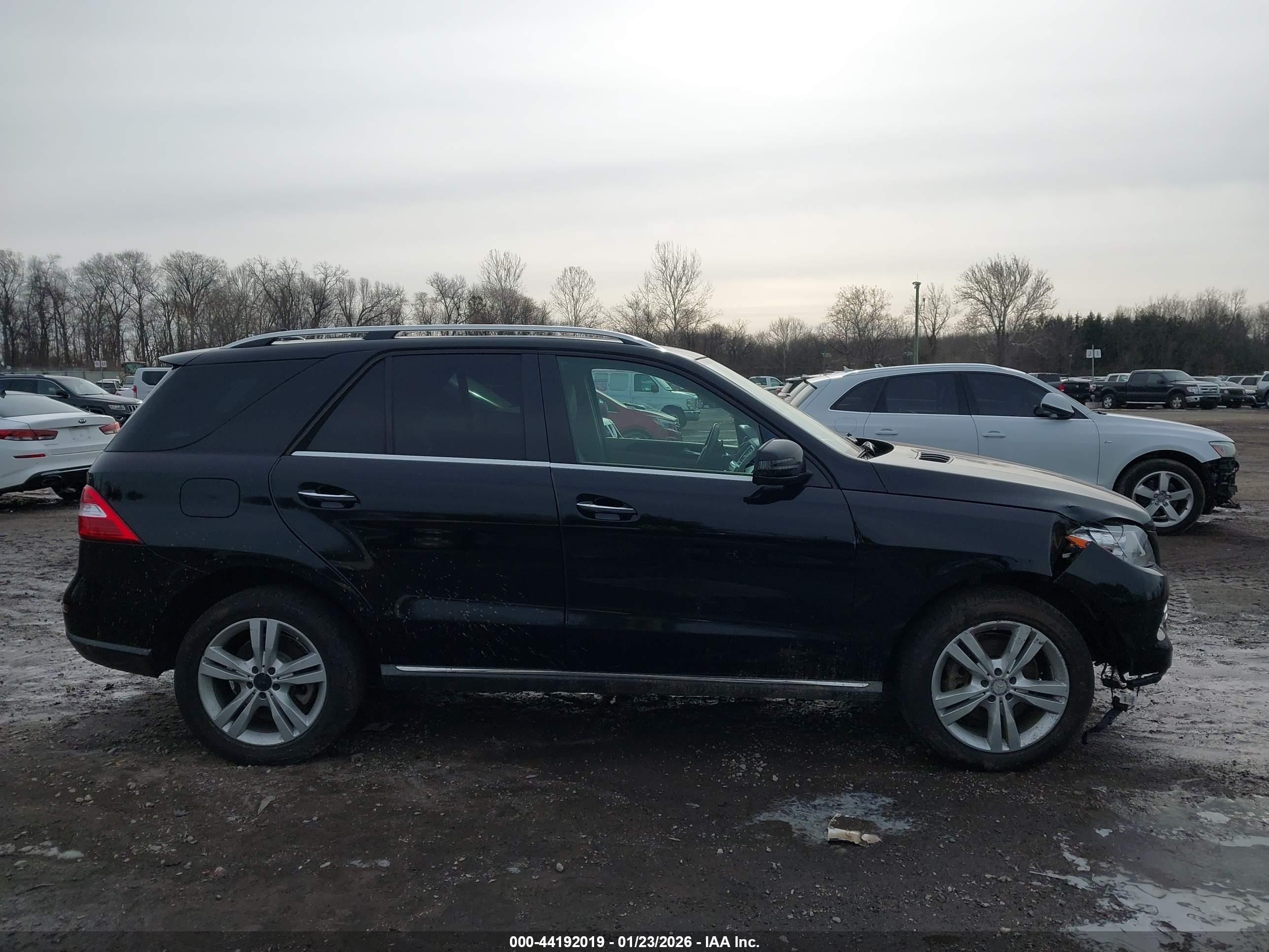 2015 Mercedes-benz Ml 250 Bluetec 4matic Black vin: 4JGDA0EB2FA526167