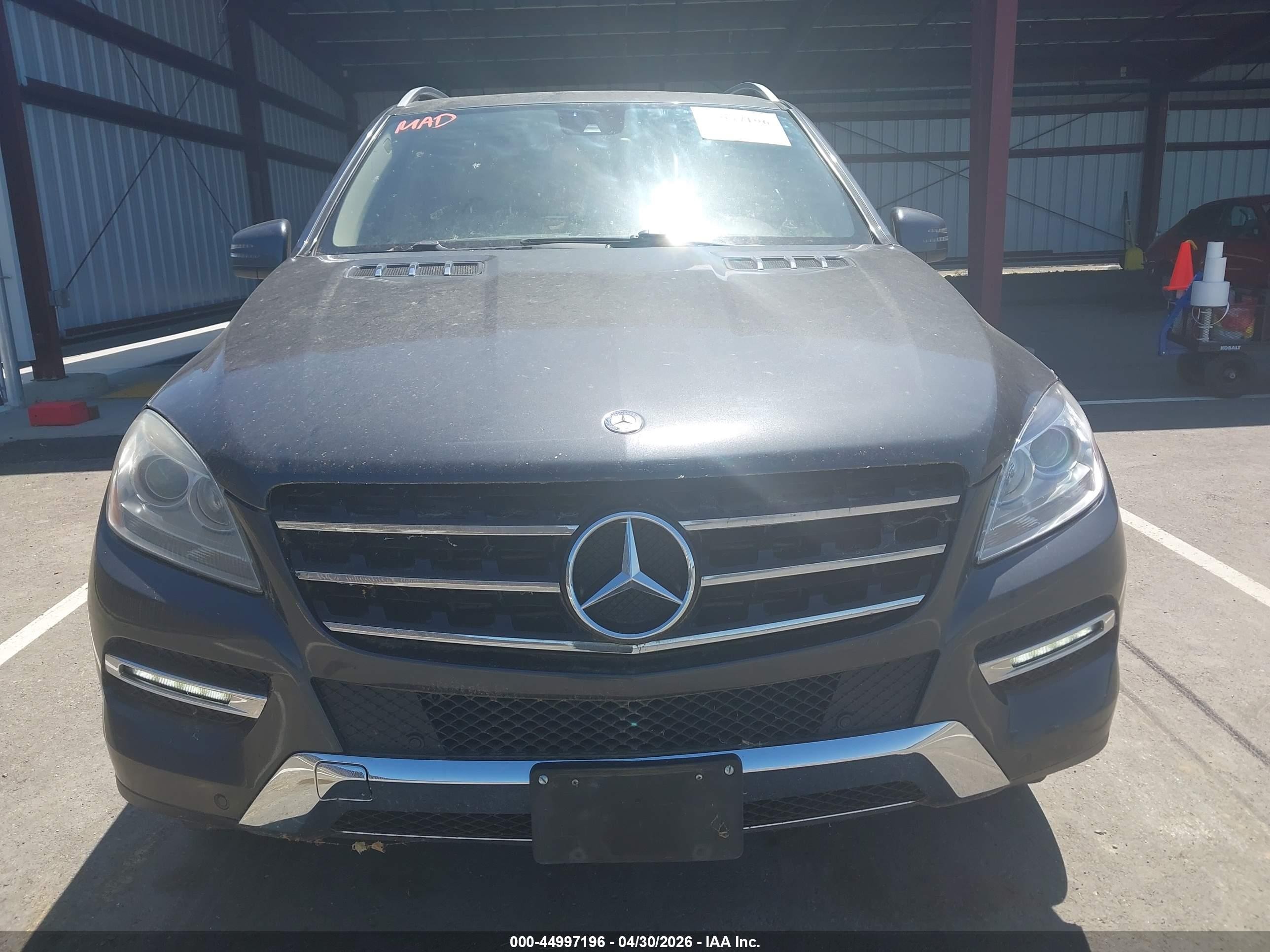 2015 Mercedes-benz Ml 250 Bluetec 4matic Gray vin: 4JGDA0EB3FA492790