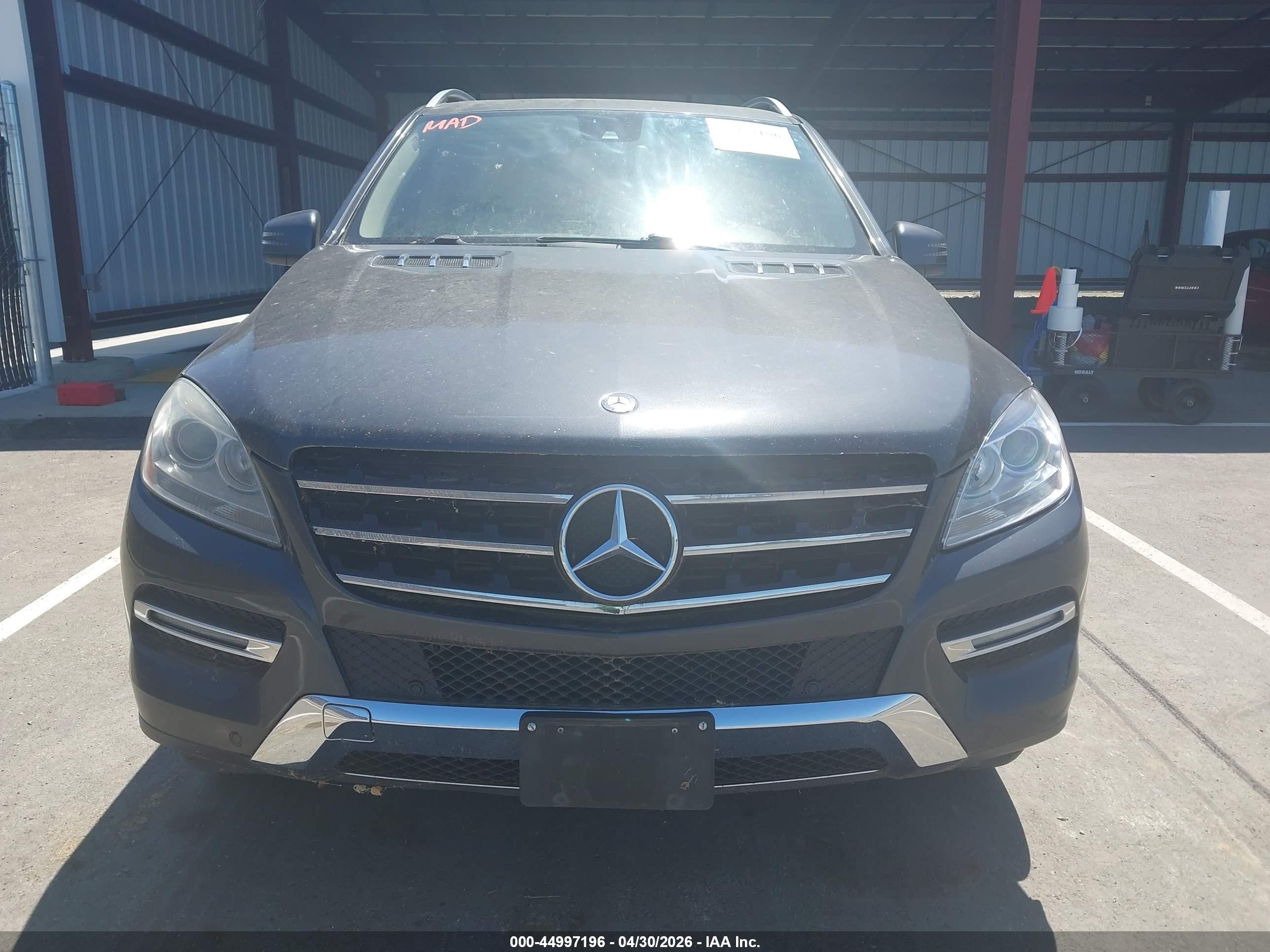 2015 Mercedes-benz Ml 250 Bluetec 4matic Gray vin: 4JGDA0EB3FA492790