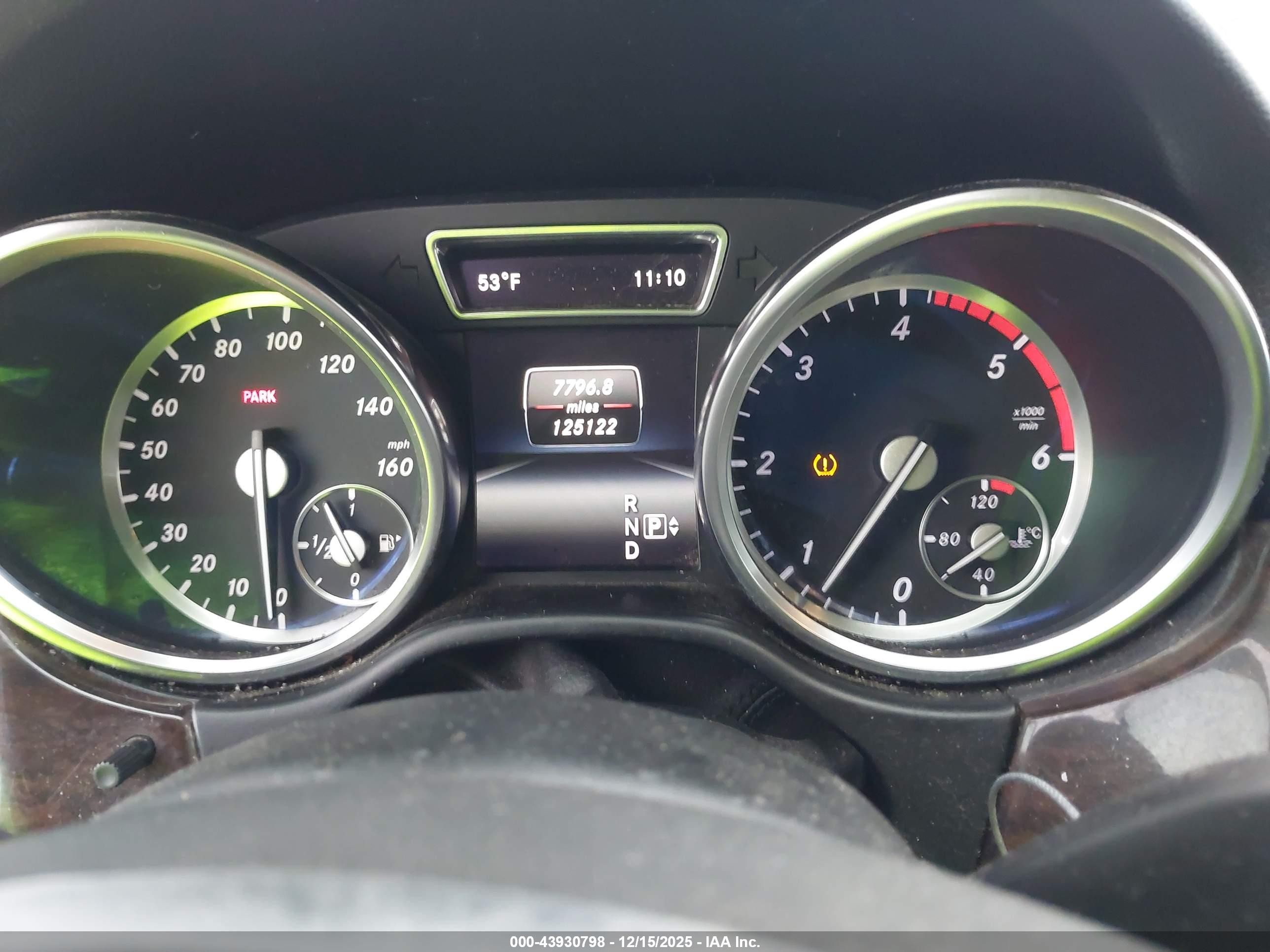 2015 Mercedes-benz Ml 250 Bluetec 4matic Black vin: 4JGDA0EB3FA615889