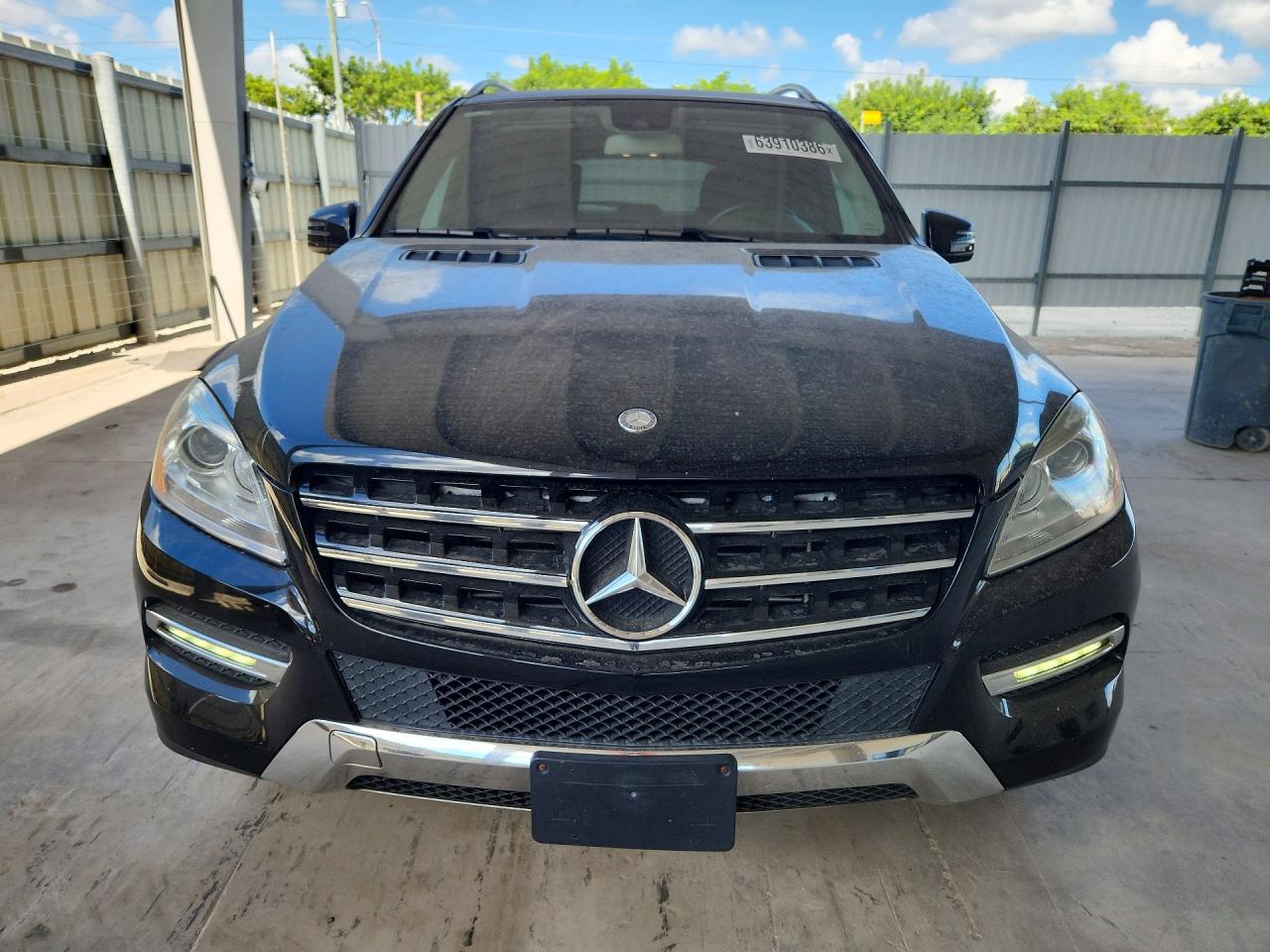 2015 Mercedes-benz Ml 250 Bluetec Черный vin: 4JGDA0EB4FA555394