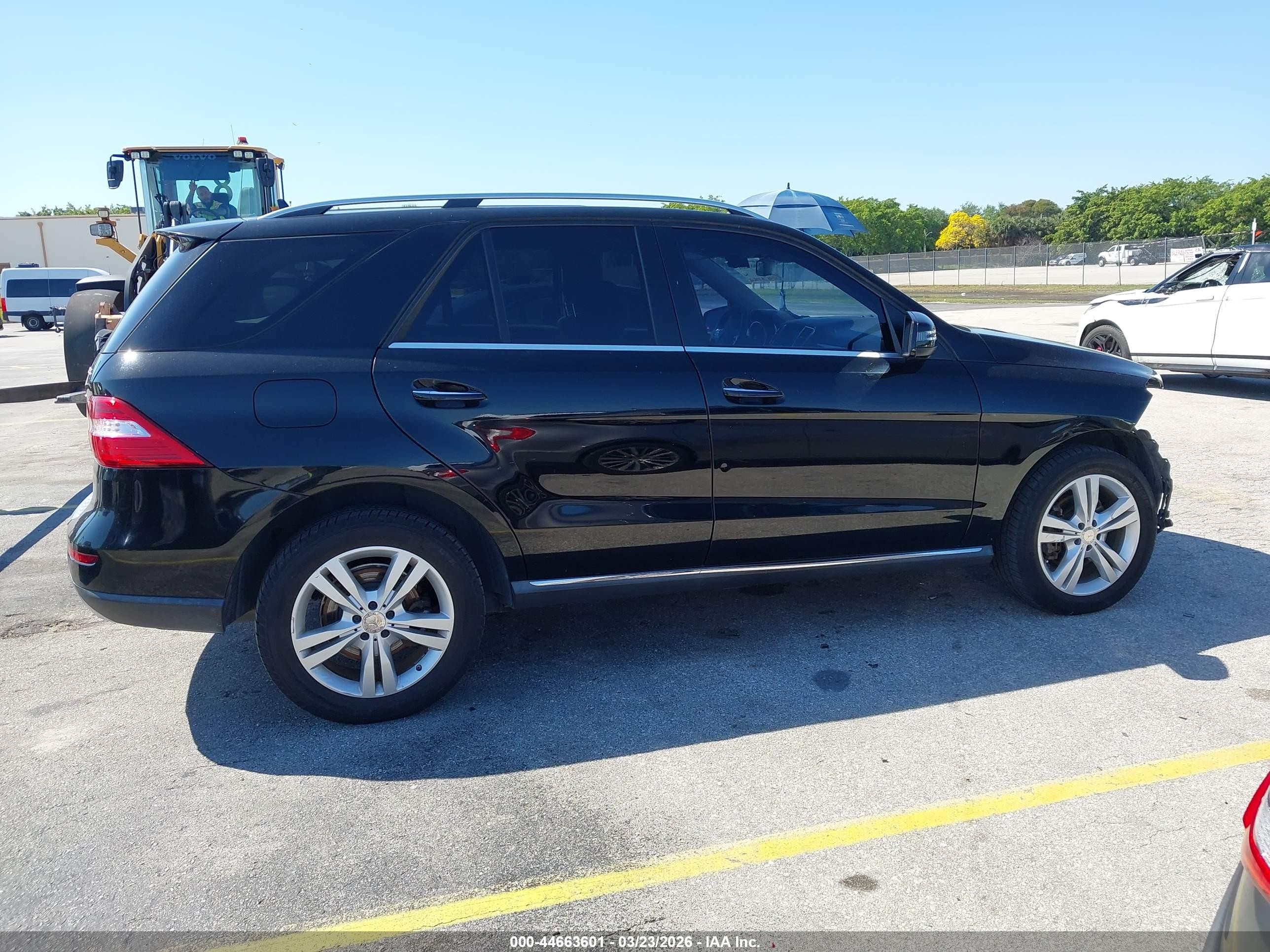 2015 Mercedes-benz Ml 250 Bluetec 4matic Black vin: 4JGDA0EB6FA472548