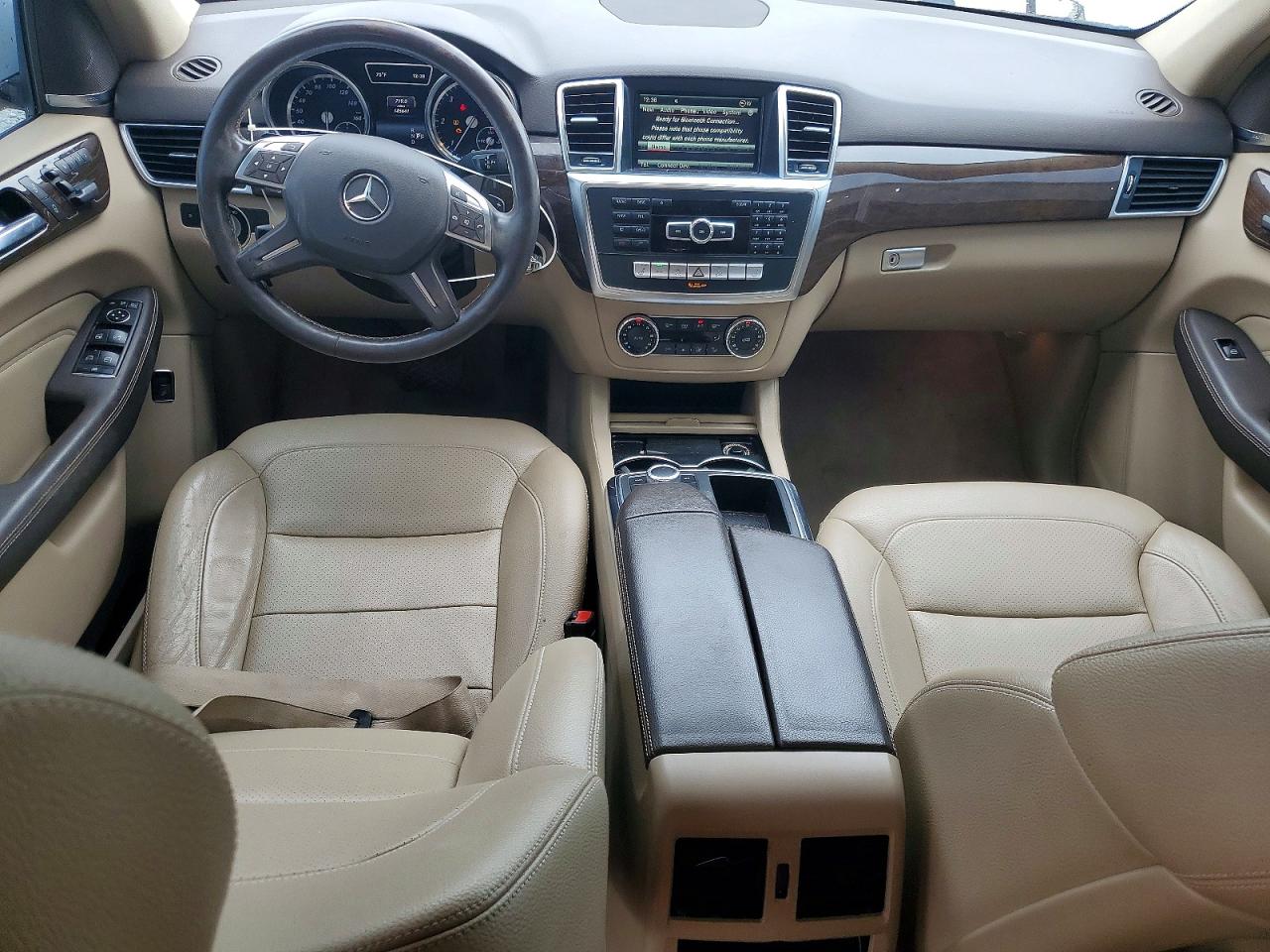 2015 Mercedes-benz Ml 250 Bluetec Кремовый vin: 4JGDA0EB7FA511888
