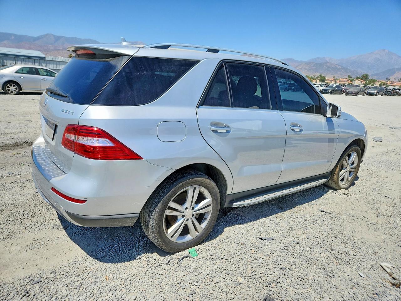 2015 Mercedes-benz Ml 250 Bluetec Silver vin: 4JGDA0EB9FA520785