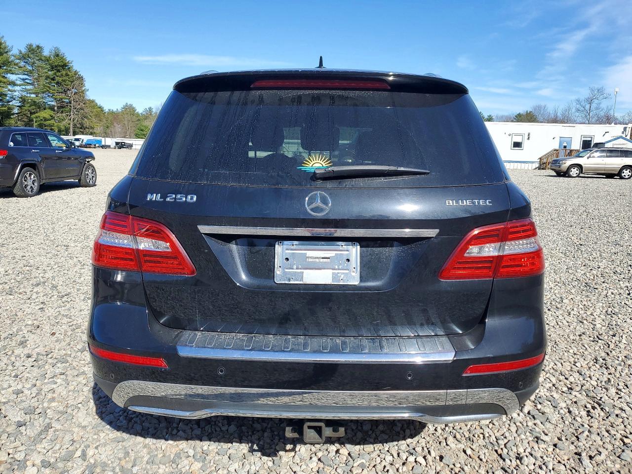 2015 Mercedes-benz Ml 250 Bluetec Black vin: 4JGDA0EBXFA463349