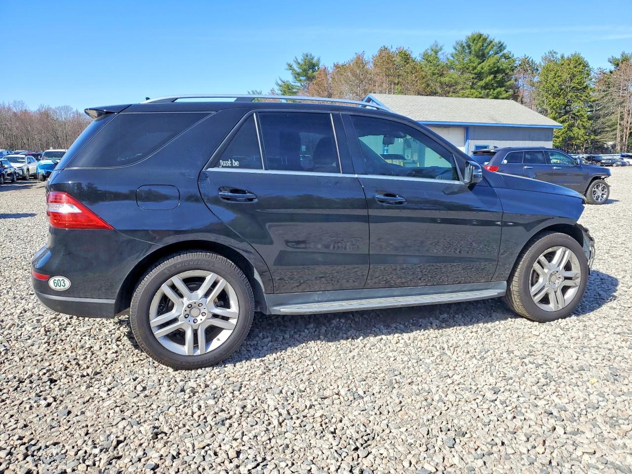 2015 Mercedes-benz Ml 250 Bluetec Black vin: 4JGDA0EBXFA463349