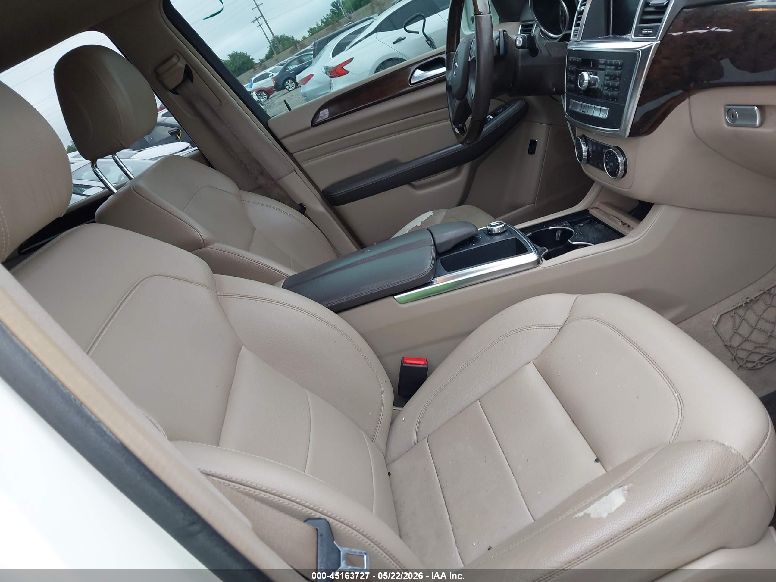 2012 Mercedes-benz Ml 350 Bluetec 4matic Белый vin: 4JGDA2EB0CA011949