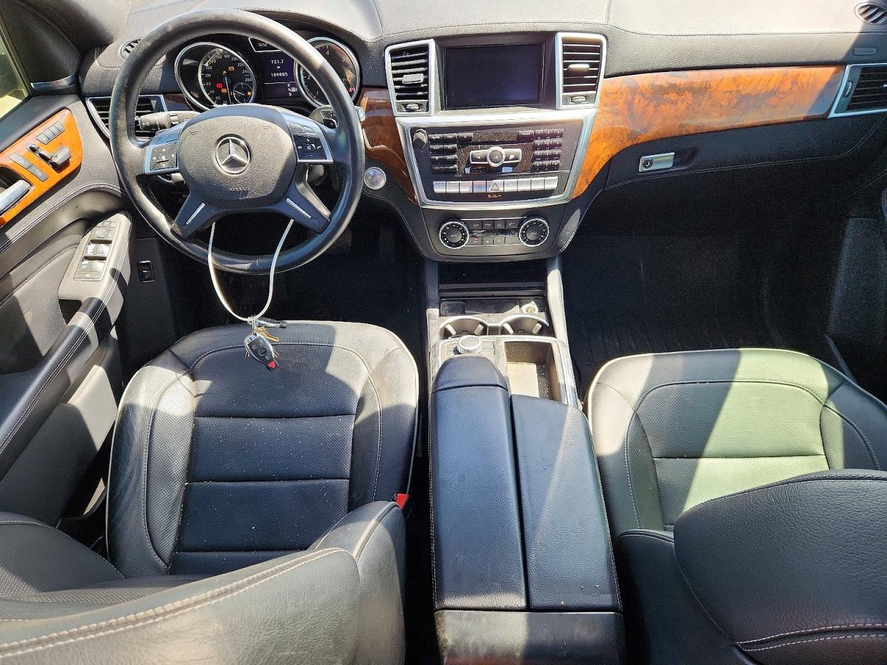 2012 Mercedes-benz Ml 350 Bluetec Black vin: 4JGDA2EB0CA037628