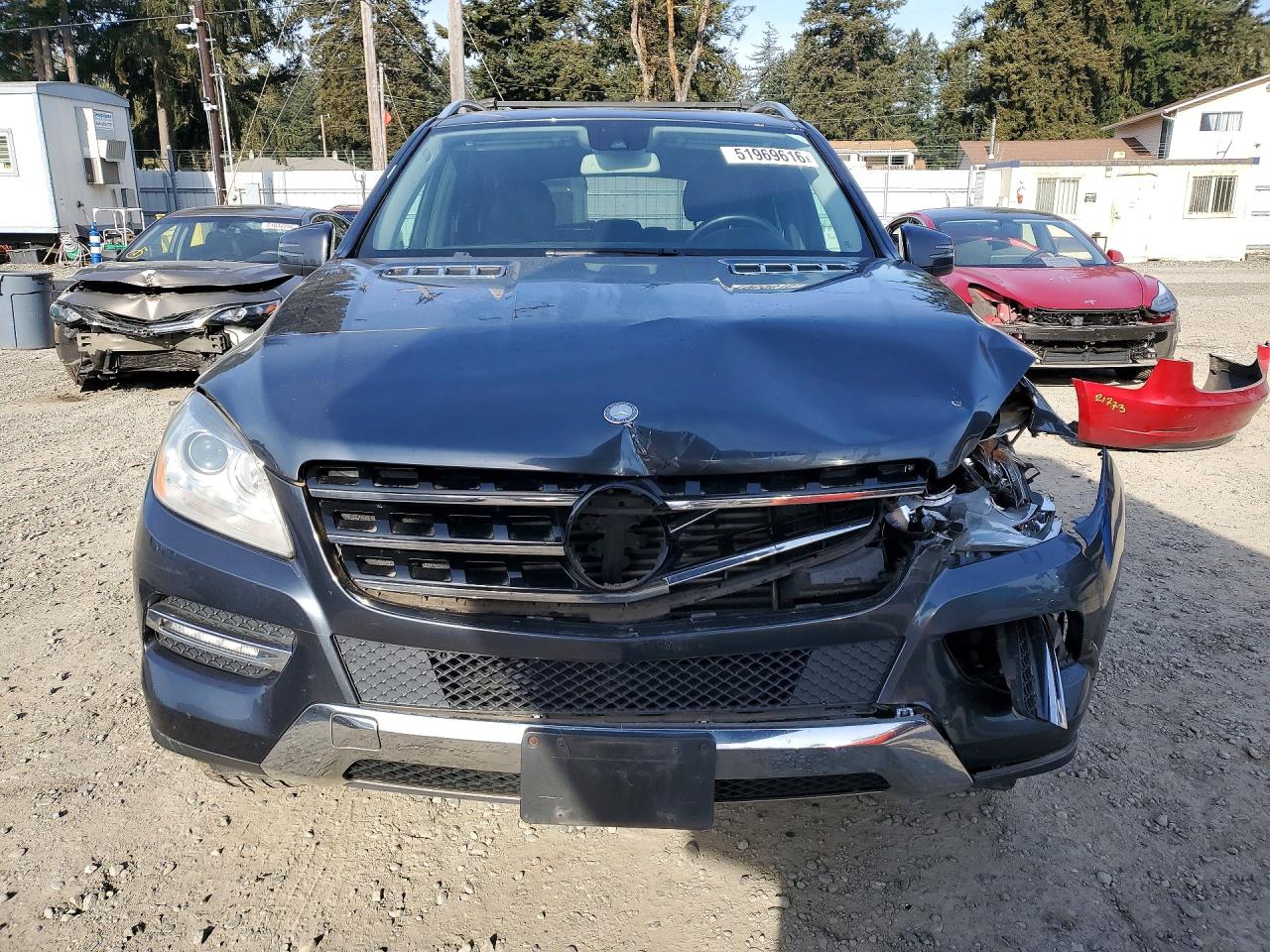 2012 Mercedes-benz Ml 350 Bluetec Gray vin: 4JGDA2EB0CA059709