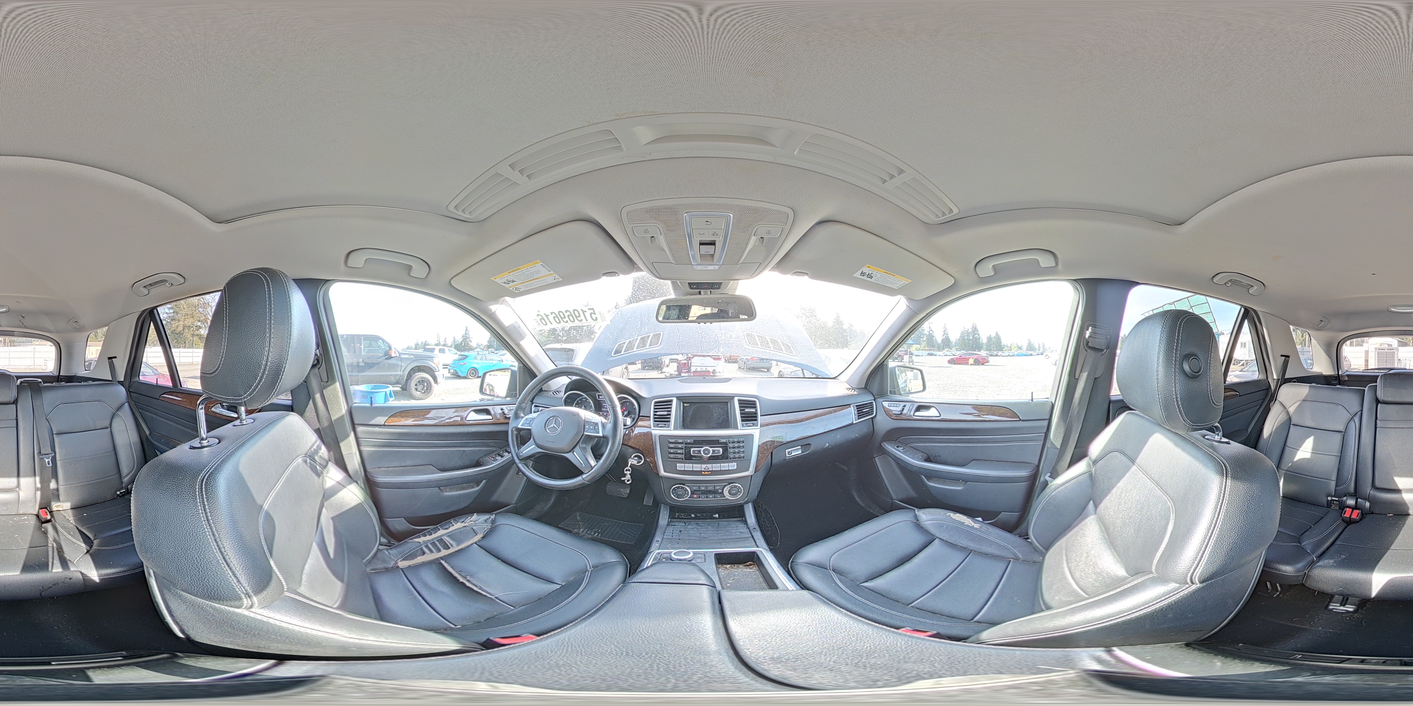 2012 Mercedes-benz Ml 350 Bluetec Gray vin: 4JGDA2EB0CA059709