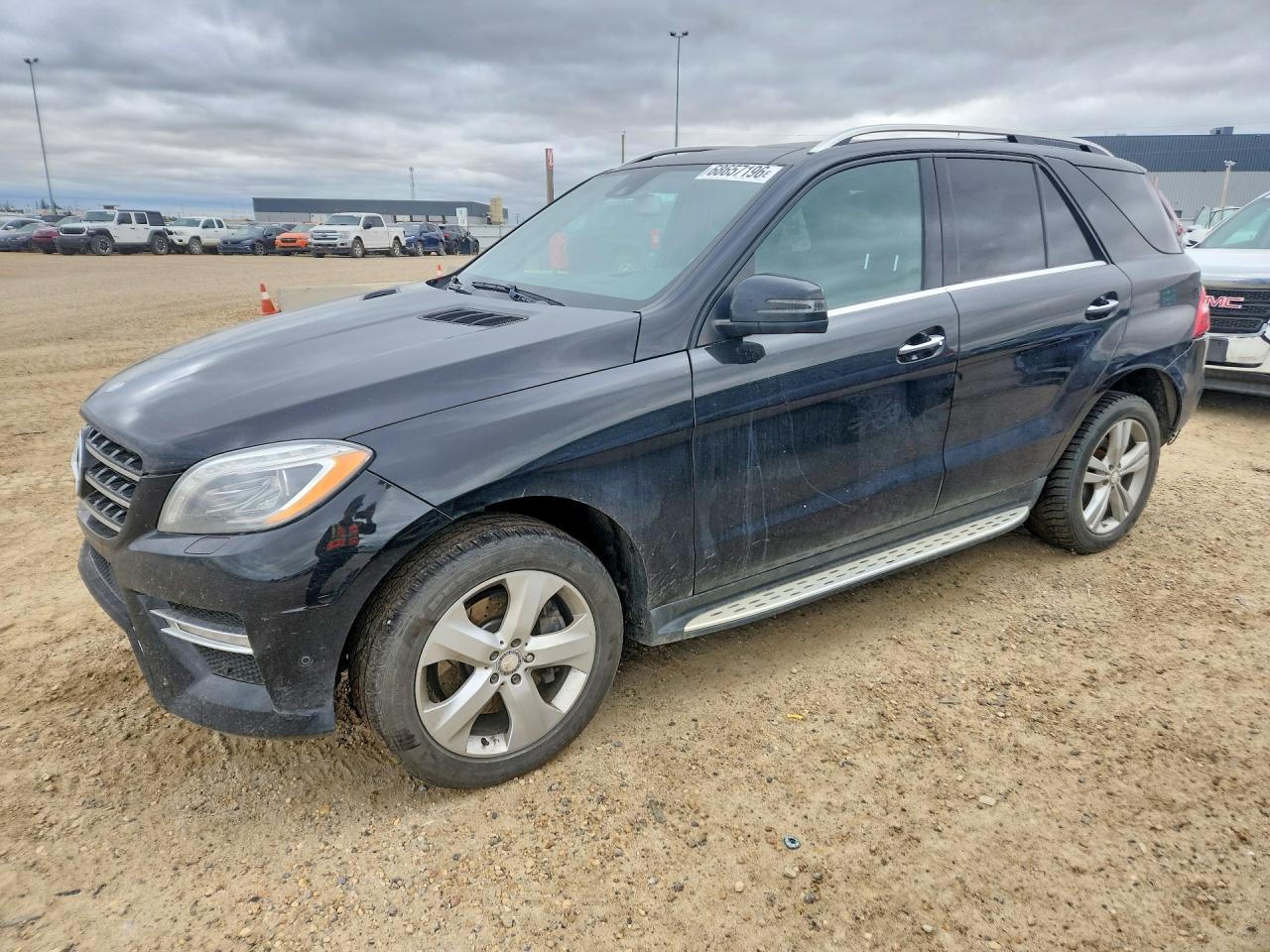 2013 Mercedes-benz Ml 350 Bluetec Black vin: 4JGDA2EB0DA107081