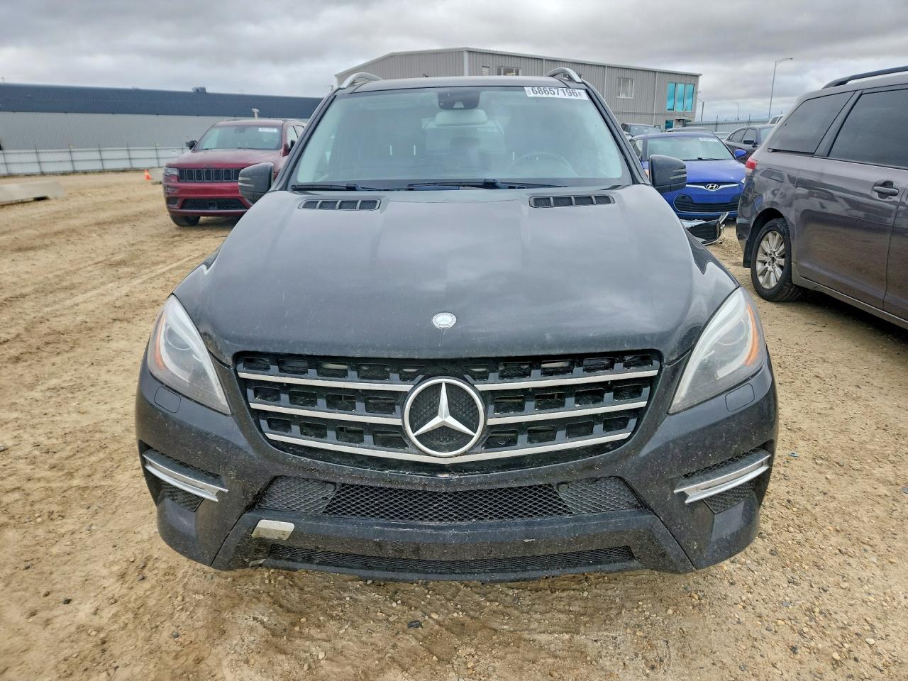 2013 Mercedes-benz Ml 350 Bluetec Black vin: 4JGDA2EB0DA107081