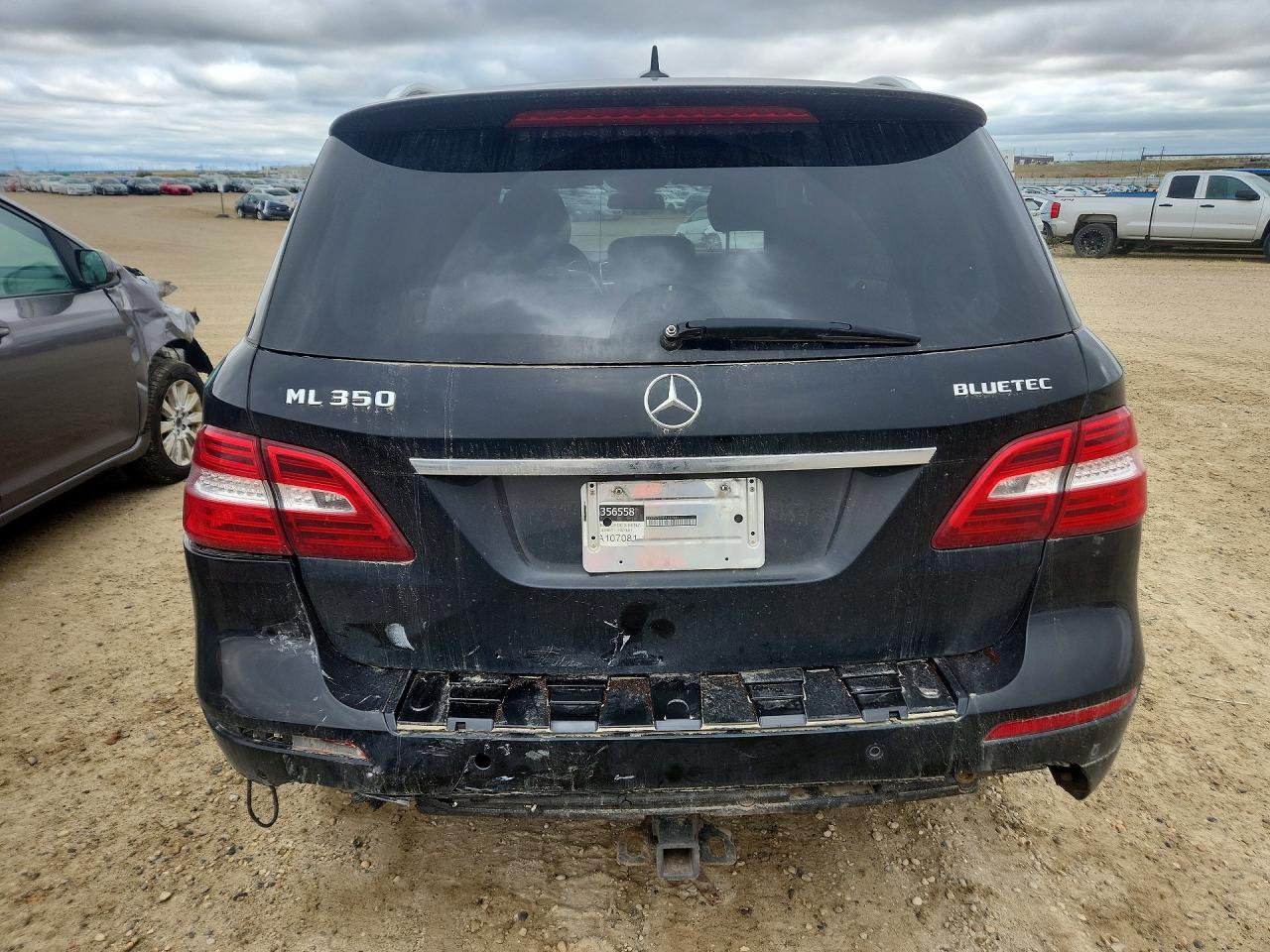 2013 Mercedes-benz Ml 350 Bluetec Black vin: 4JGDA2EB0DA107081