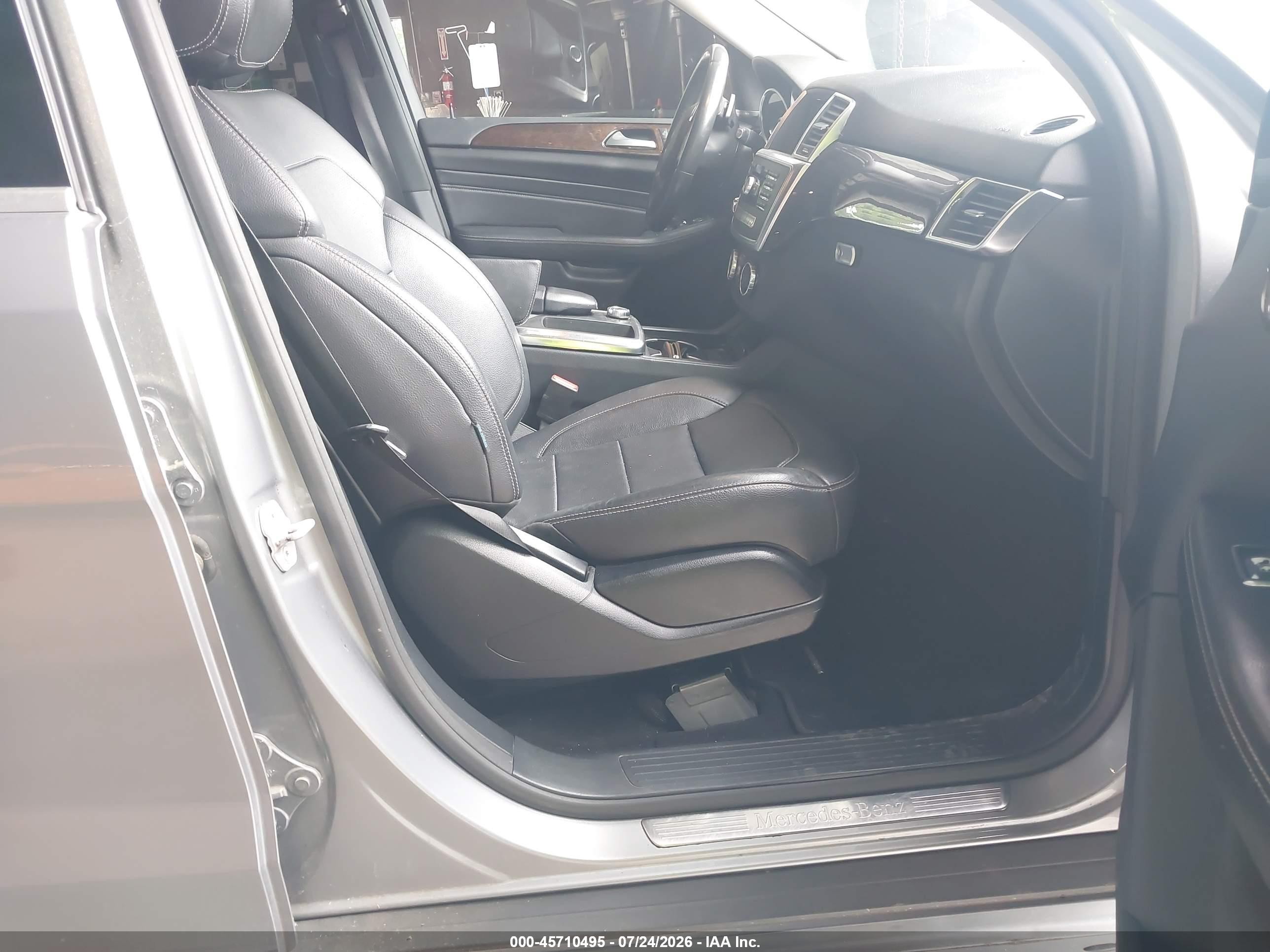 2014 Mercedes-benz Ml 350 Bluetec 4matic Silver vin: 4JGDA2EB0EA373010