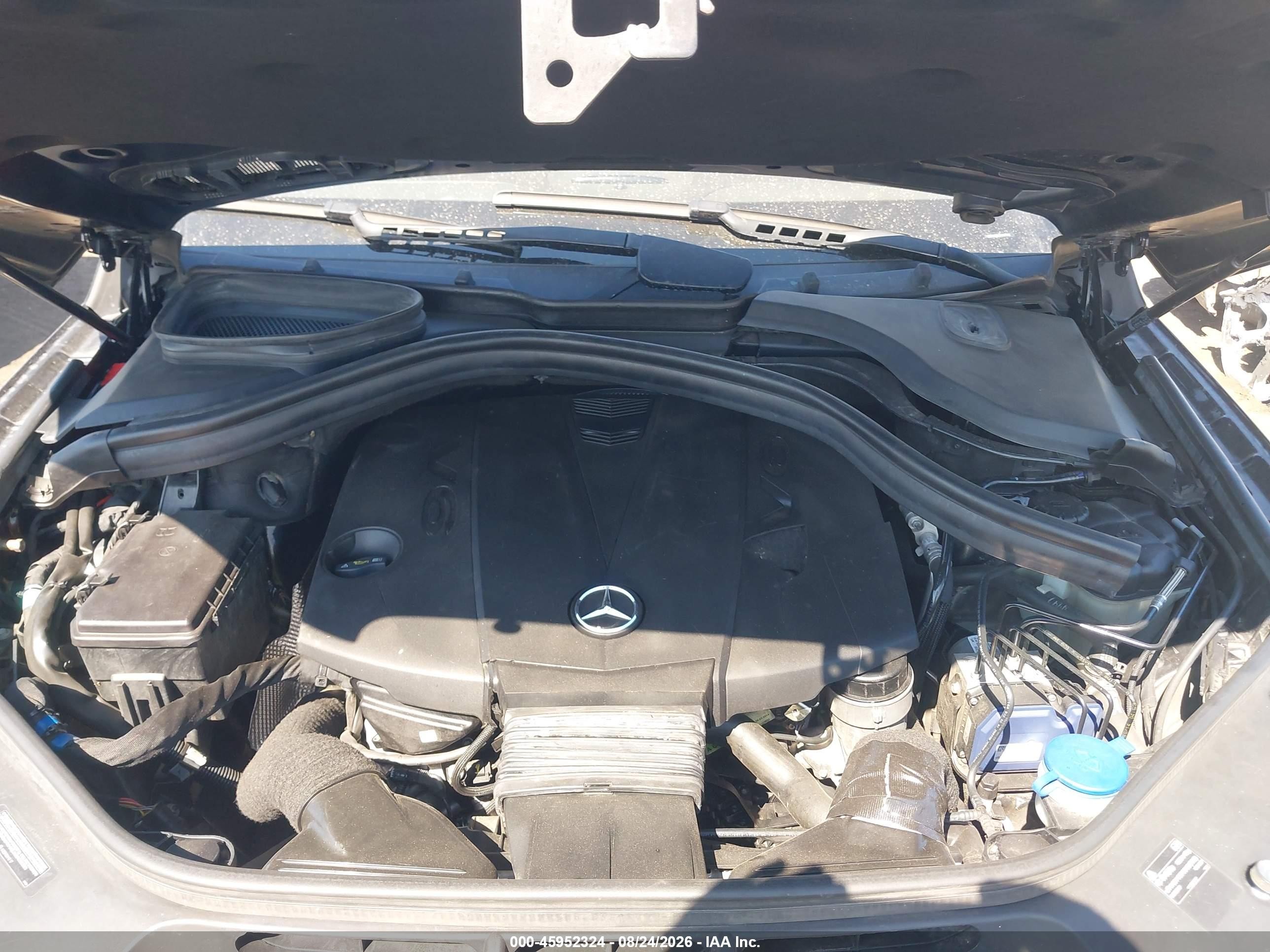 2014 Mercedes-benz Ml 350 Bluetec 4matic Черный vin: 4JGDA2EB0EA417992