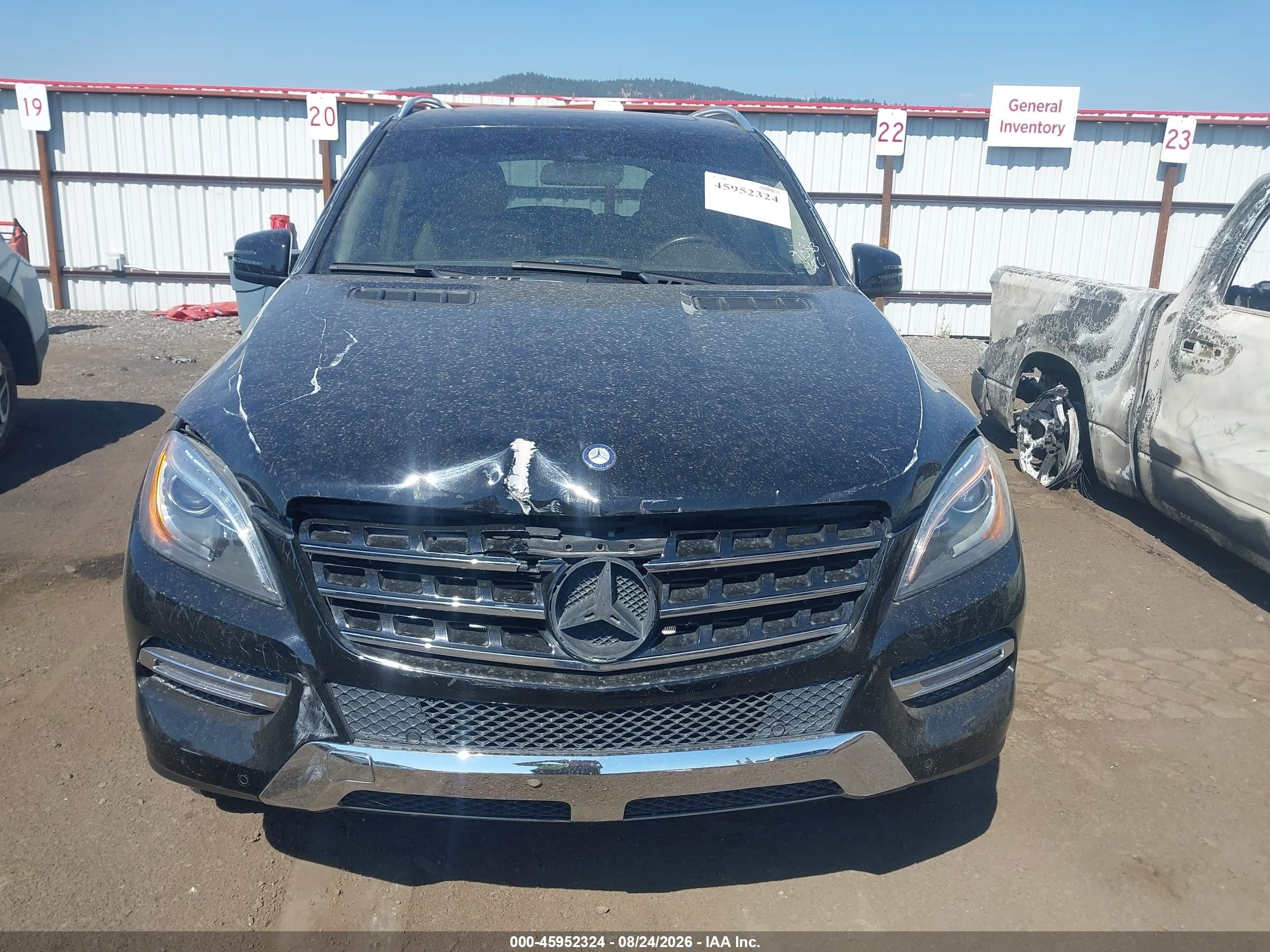 2014 Mercedes-benz Ml 350 Bluetec 4matic Черный vin: 4JGDA2EB0EA417992