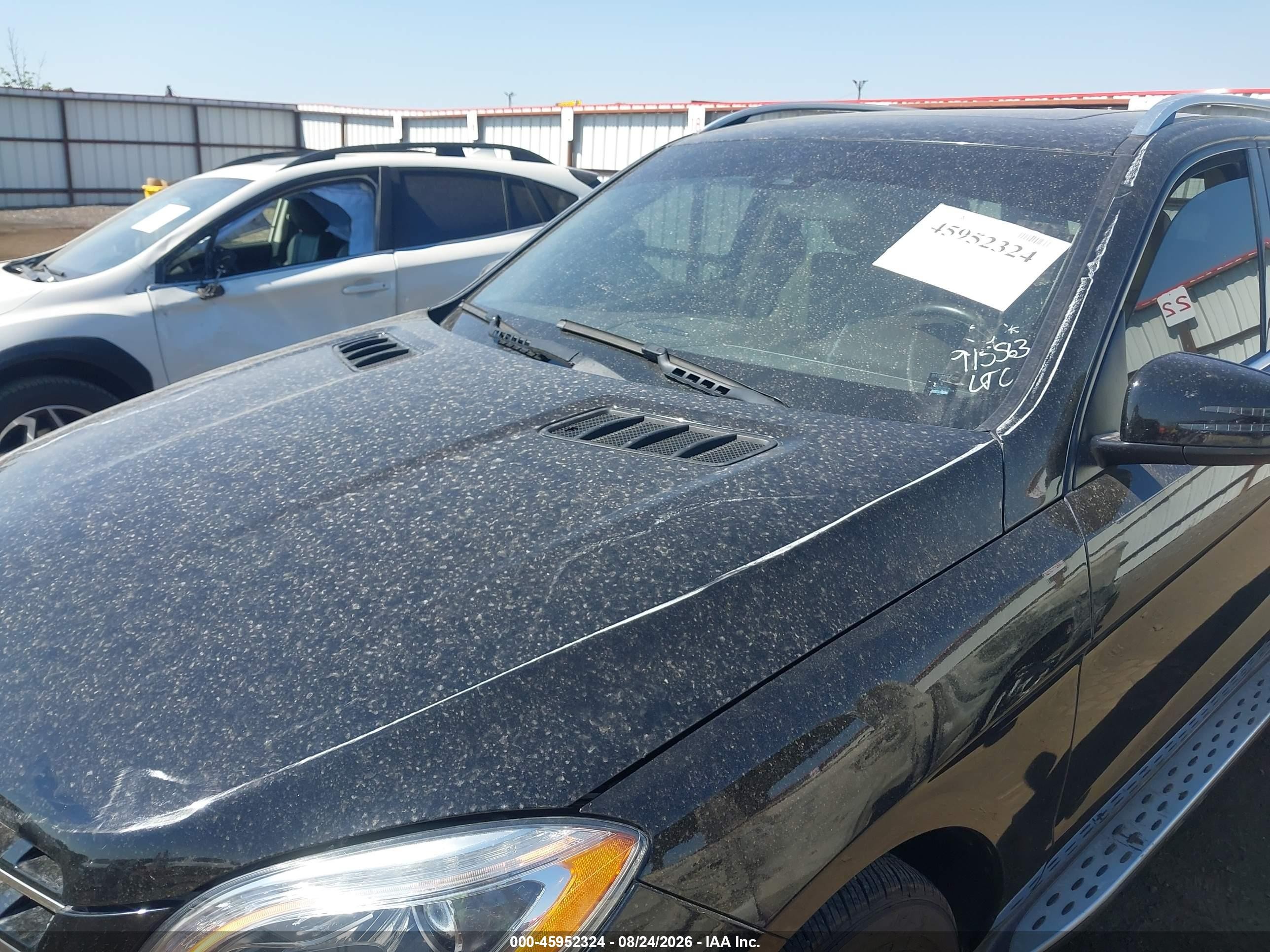 2014 Mercedes-benz Ml 350 Bluetec 4matic Черный vin: 4JGDA2EB0EA417992