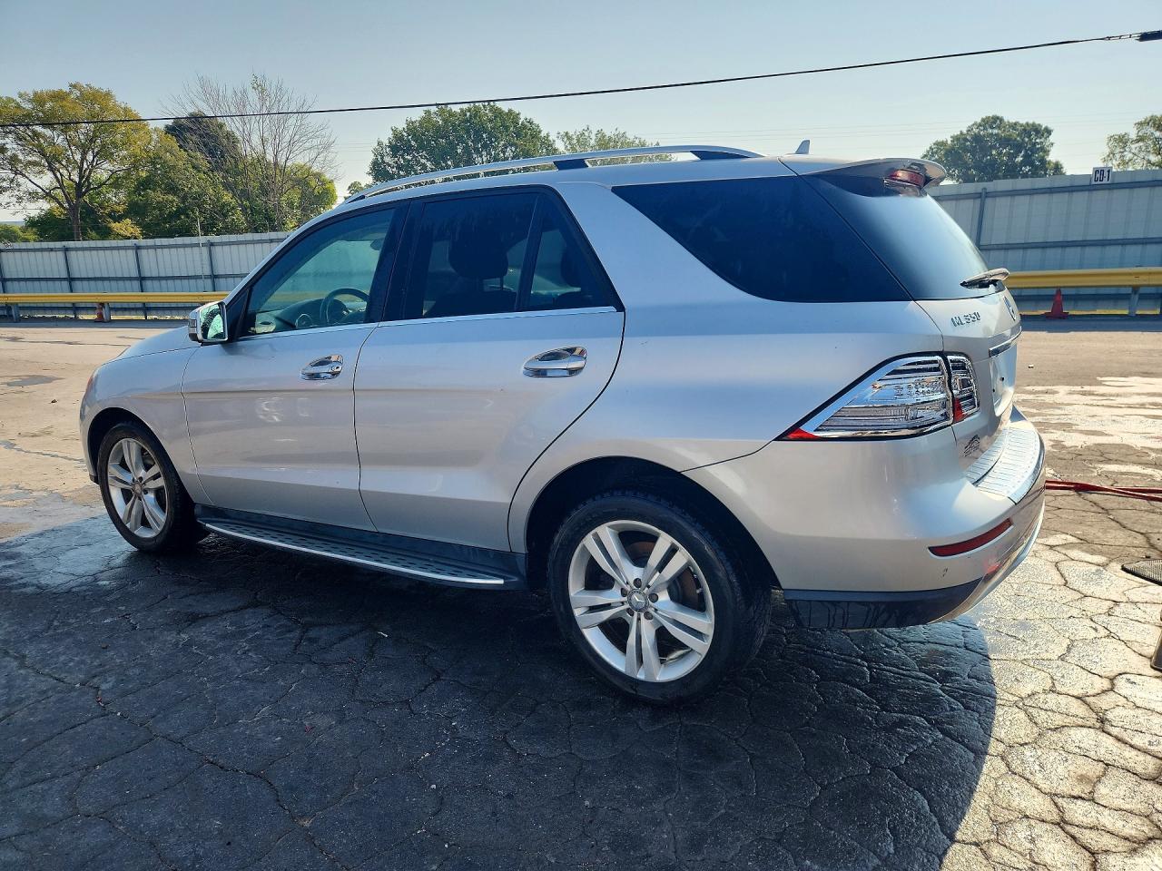2014 Mercedes-benz Ml 350 Bluetec Silver vin: 4JGDA2EB0EA427647