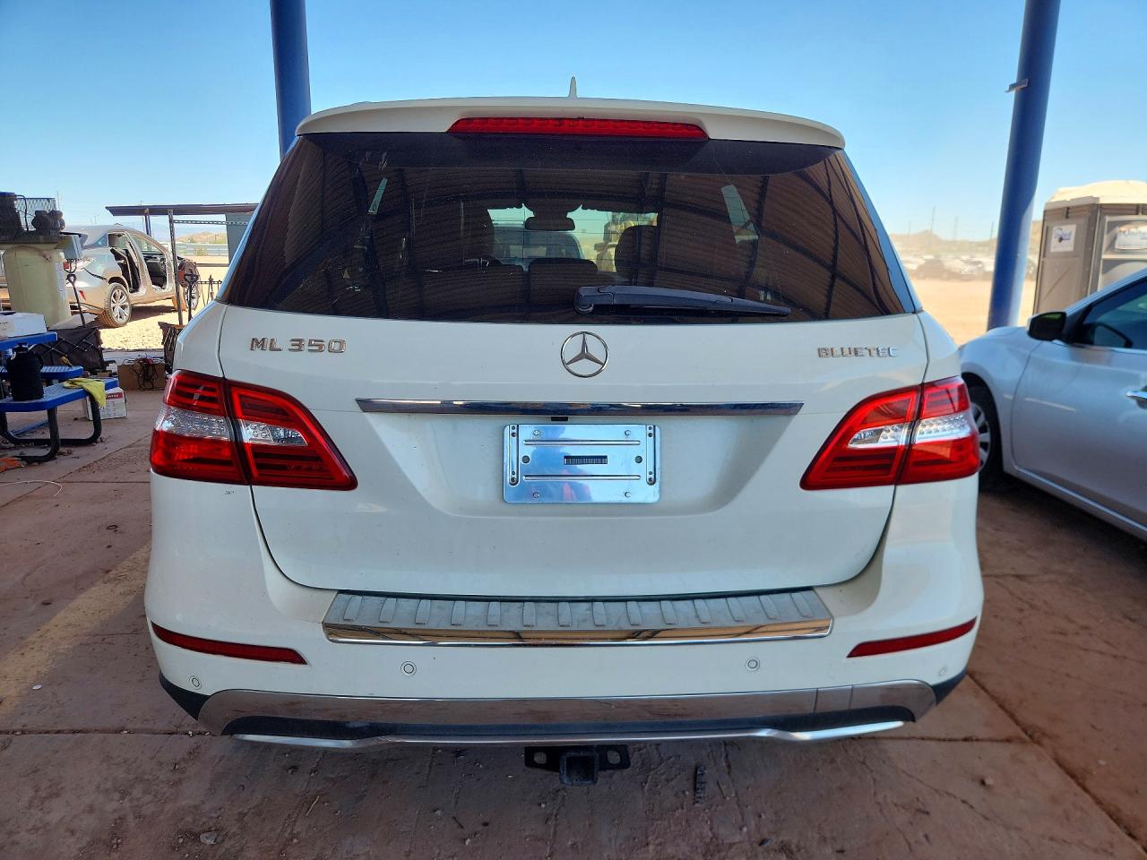 2012 Mercedes-benz Ml 350 Bluetec White vin: 4JGDA2EB1CA080973