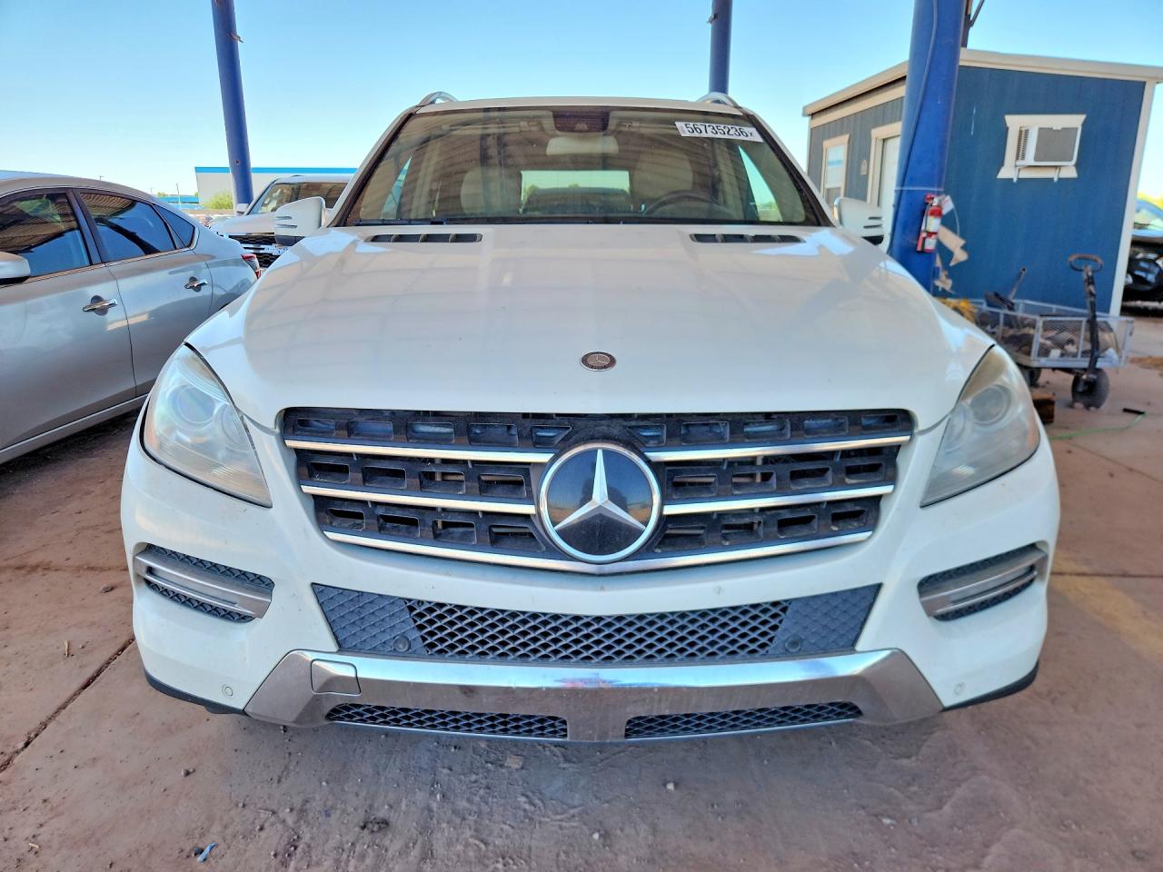 2012 Mercedes-benz Ml 350 Bluetec White vin: 4JGDA2EB1CA080973