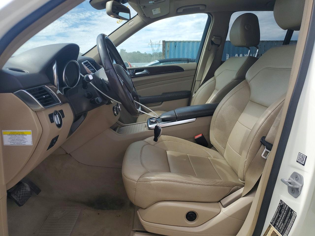 2012 Mercedes-benz Ml 350 Bluetec White vin: 4JGDA2EB1CA083906