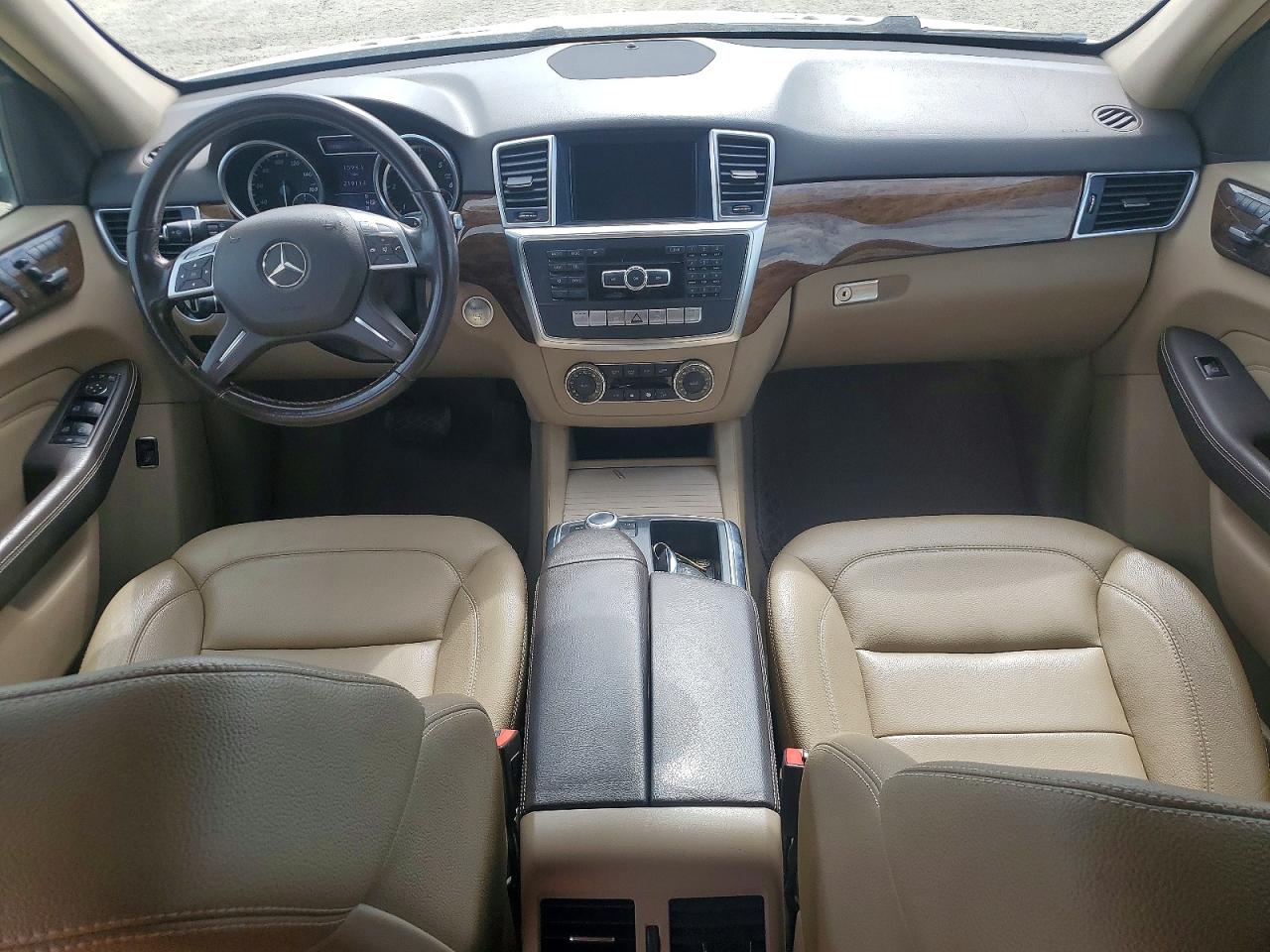2012 Mercedes-benz Ml 350 Bluetec White vin: 4JGDA2EB1CA083906