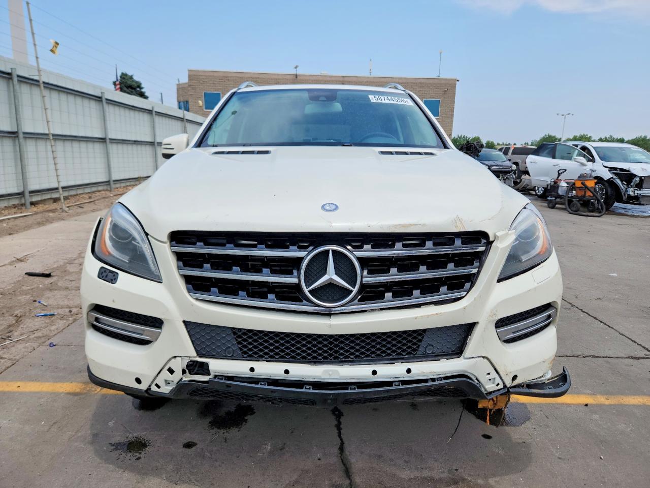 2012 Mercedes-benz Ml 350 Bluetec White vin: 4JGDA2EB1CA086188