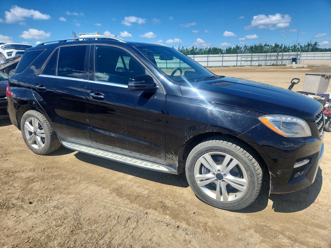 2013 Mercedes-benz Ml 350 Bluetec Black vin: 4JGDA2EB1DA111320
